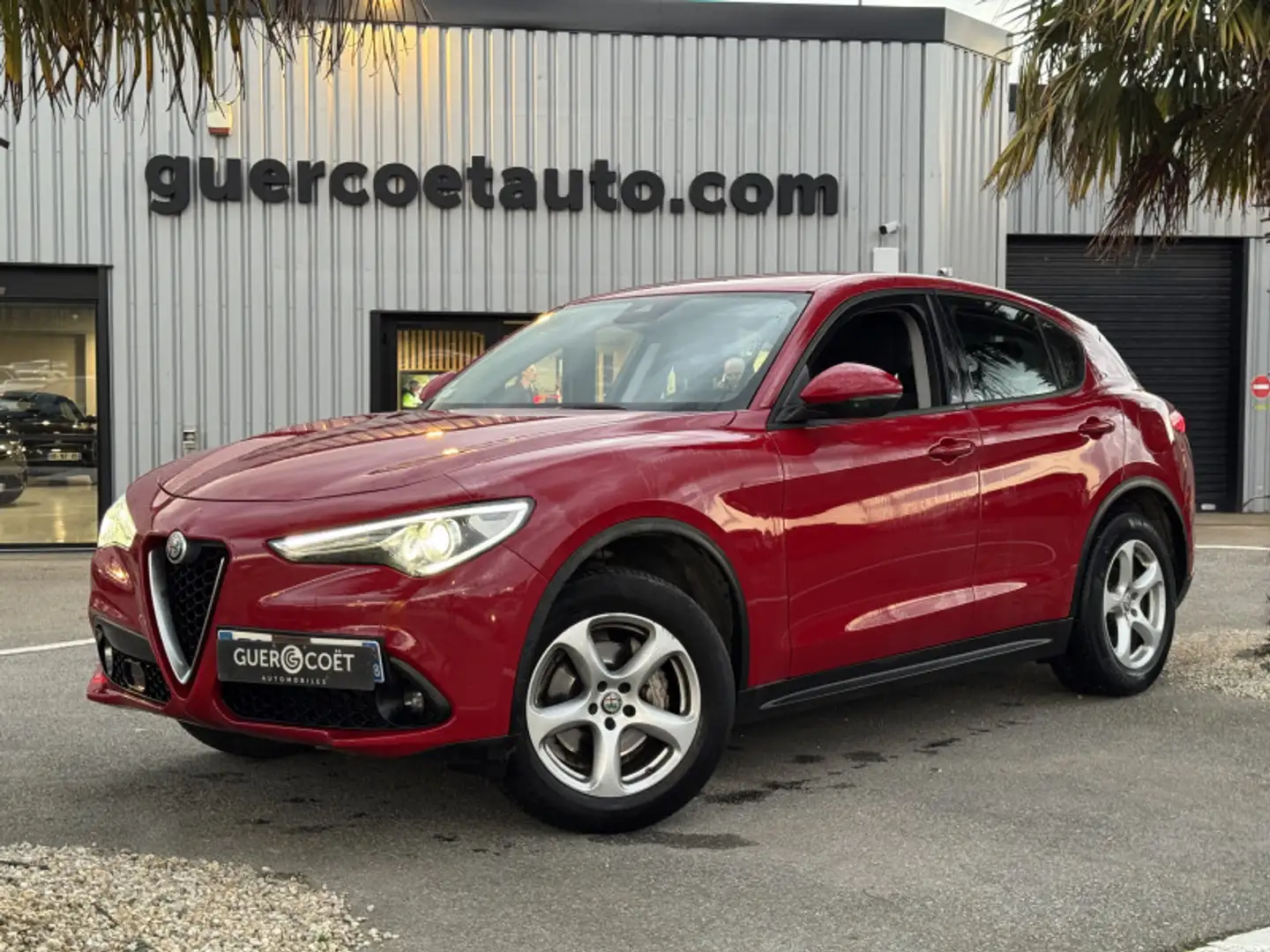 Alfa Romeo Stelvio 2.2 DIESEL 180CH SUPER AT8 Rouge - 2