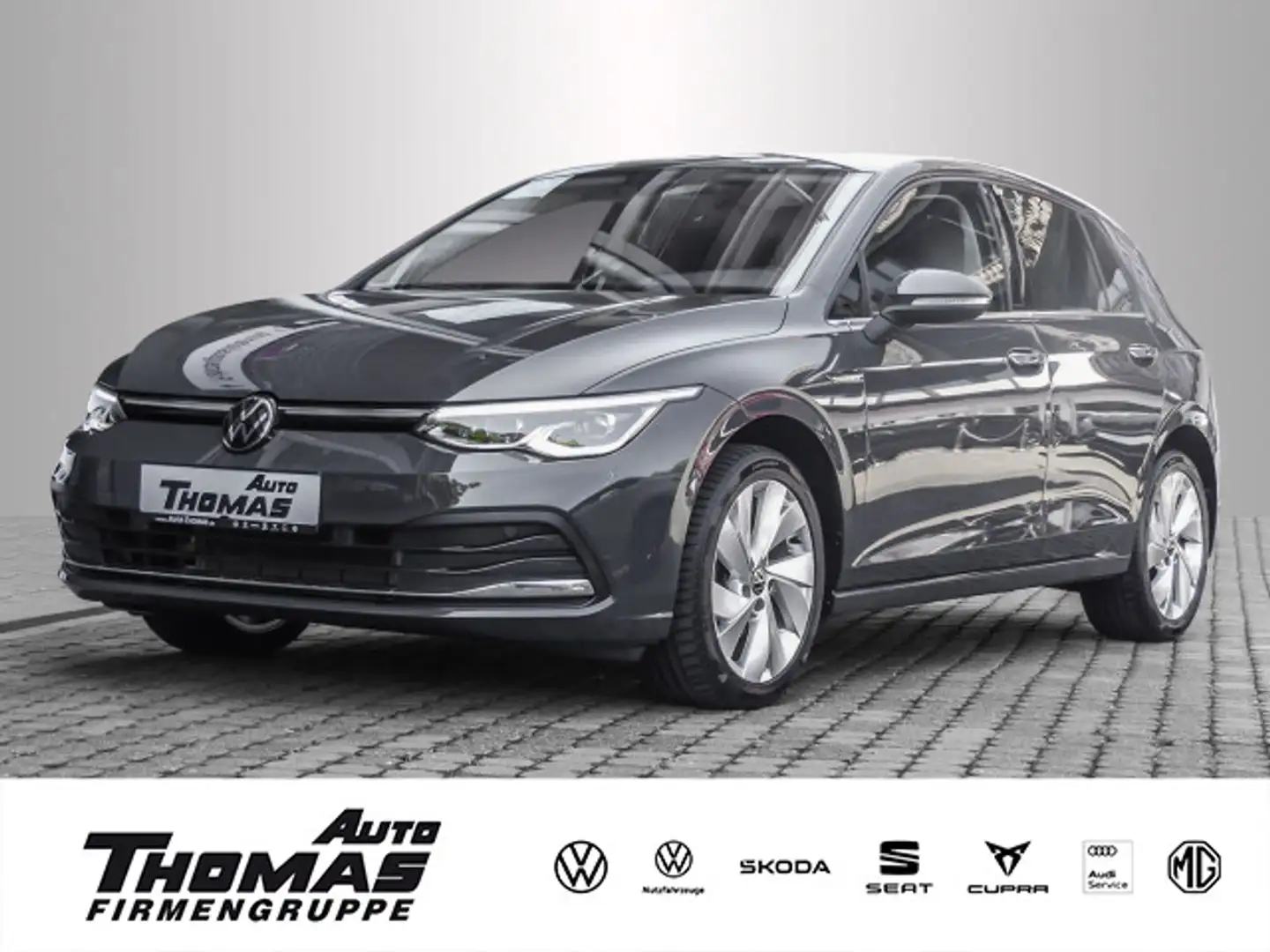 Volkswagen Golf VIII  Style 1.5 TSI LED+ACC+PDC Gris - 1