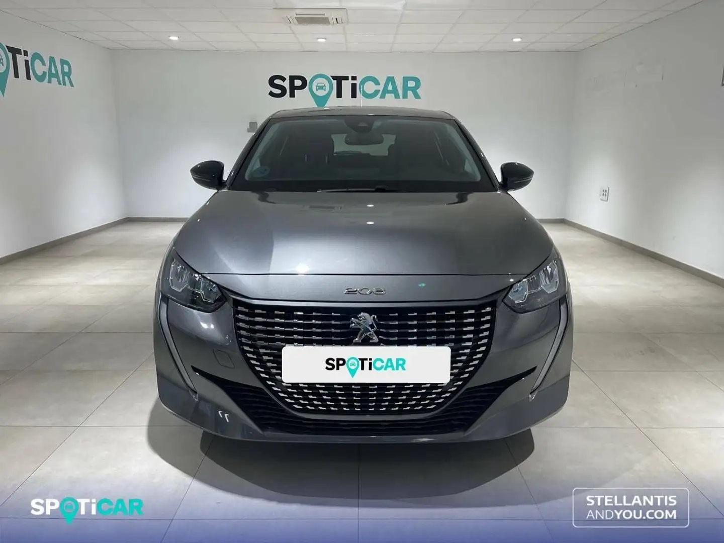 Peugeot 208 PureTech 73kW (100CV) Allure Gris - 2