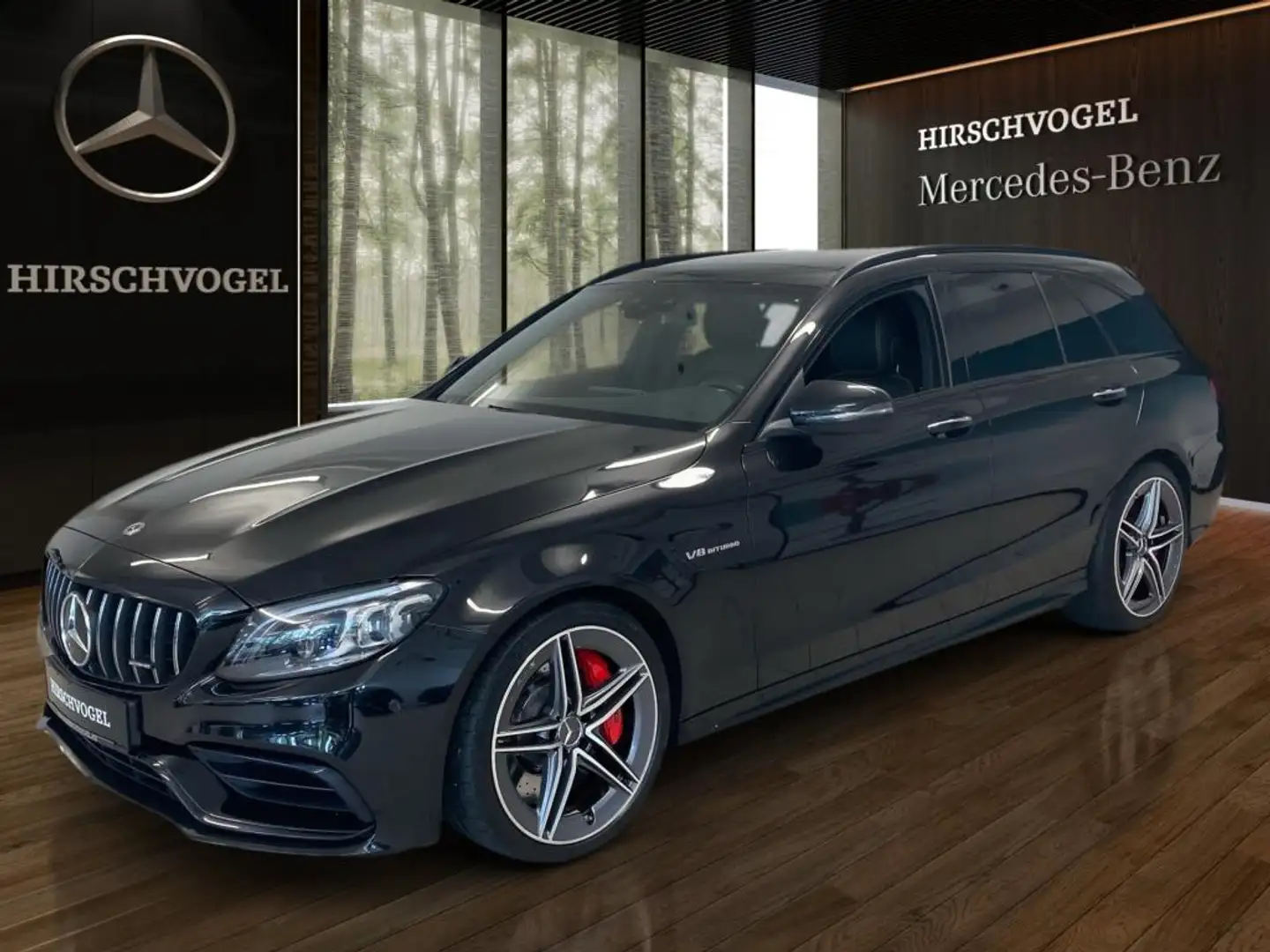 Mercedes-Benz C 63 AMG S Drivers-P+Night+Pano+KEYLESS+Memory-P Noir - 2