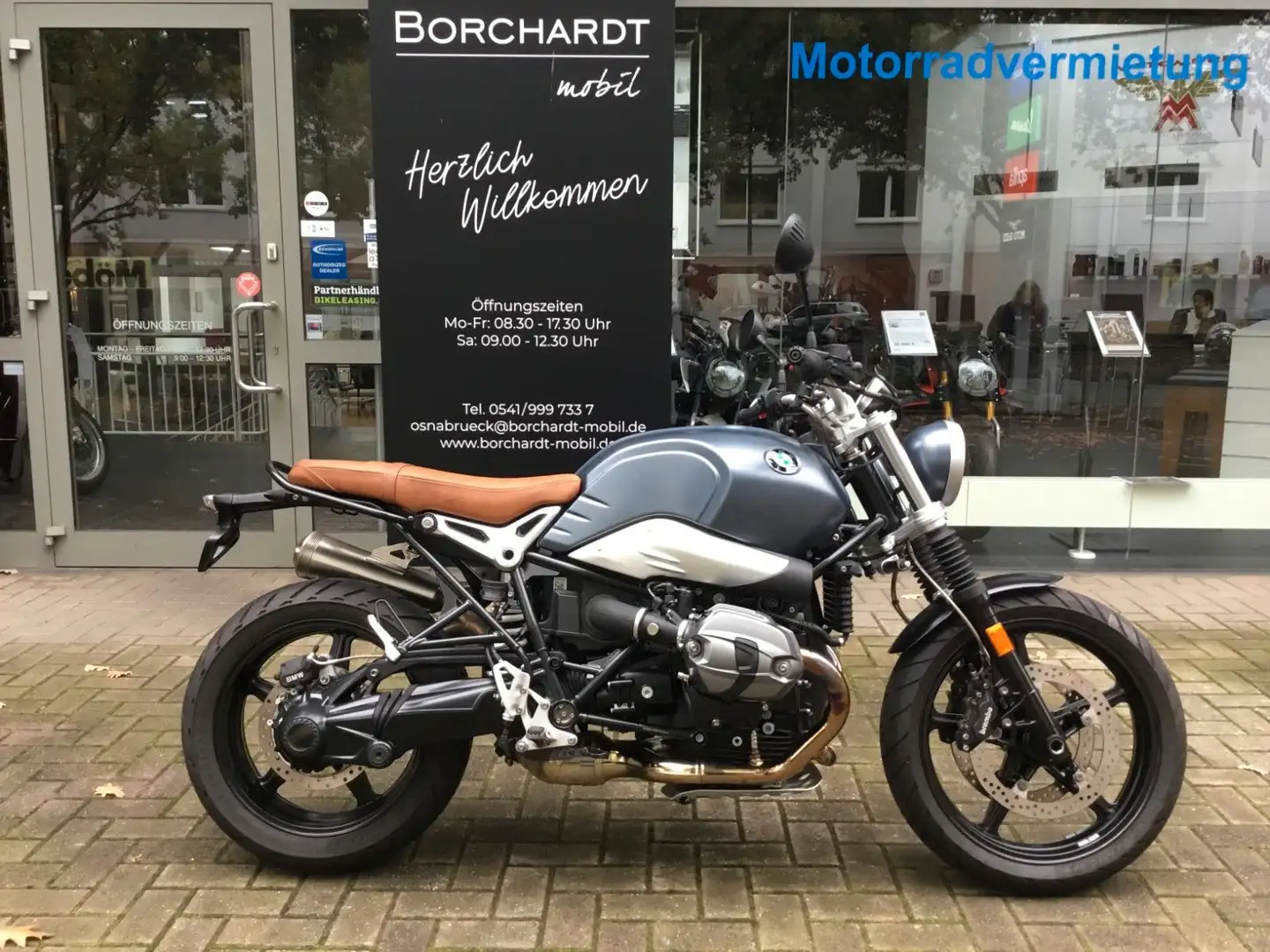 BMW R nineT Scrambler aus 1.ter Hand, 110 PS Bleu - 1