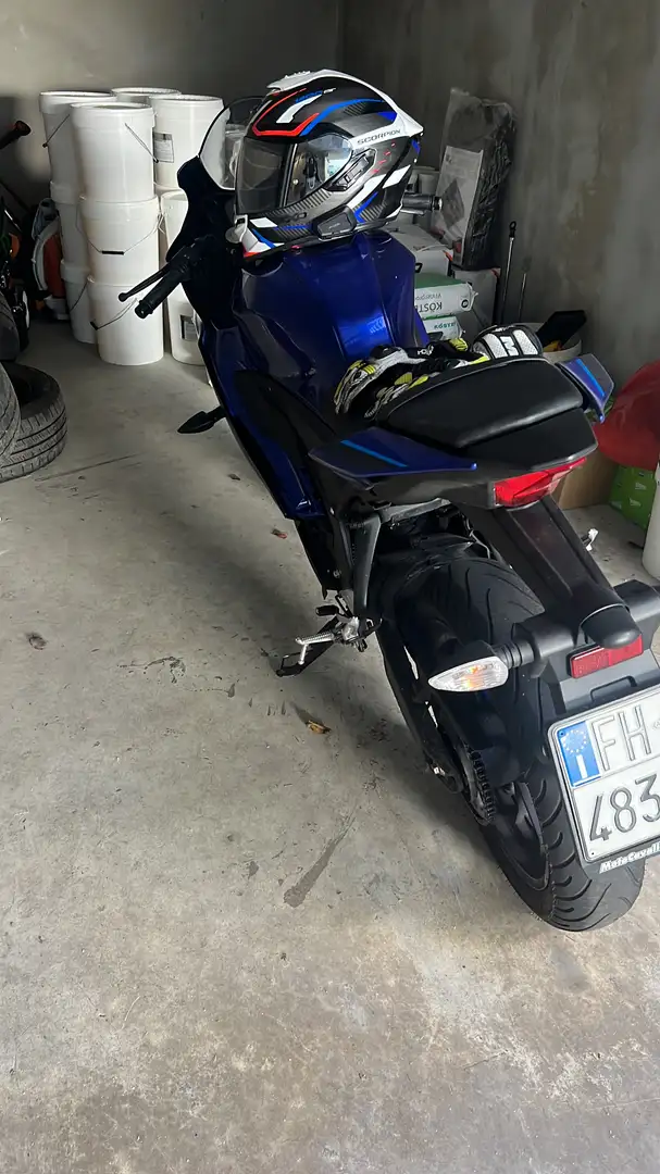 Yamaha YZF-R125 Blu/Azzurro - 2