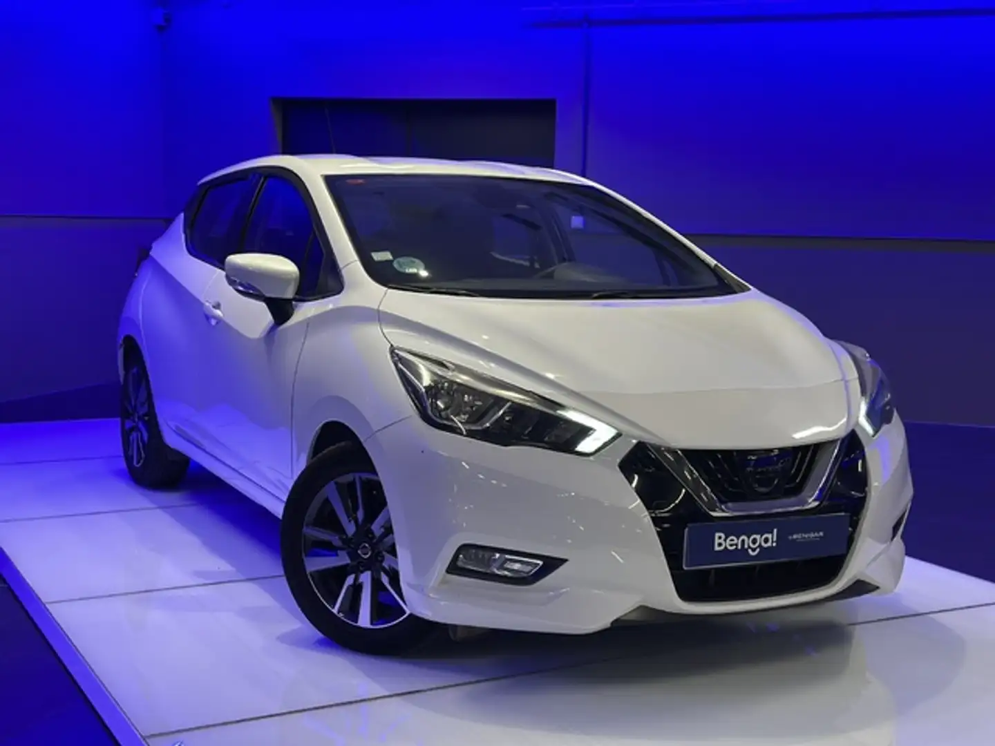 Nissan Micra 1.0 G Acenta 73 Blanc - 1