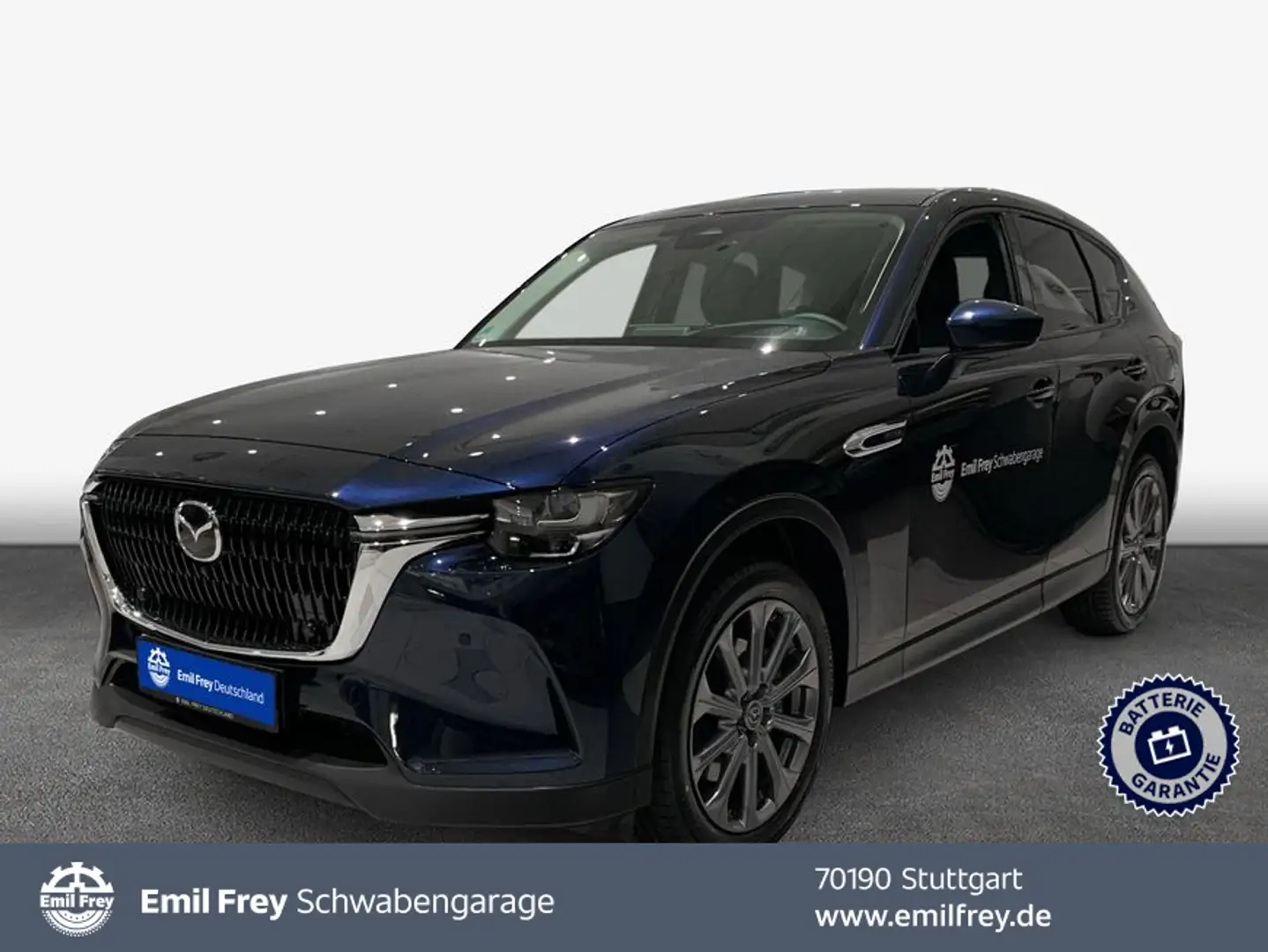 Mazda CX-60 AWD PHEV Aut. EXCLUSIVE-LINE Blau - 1