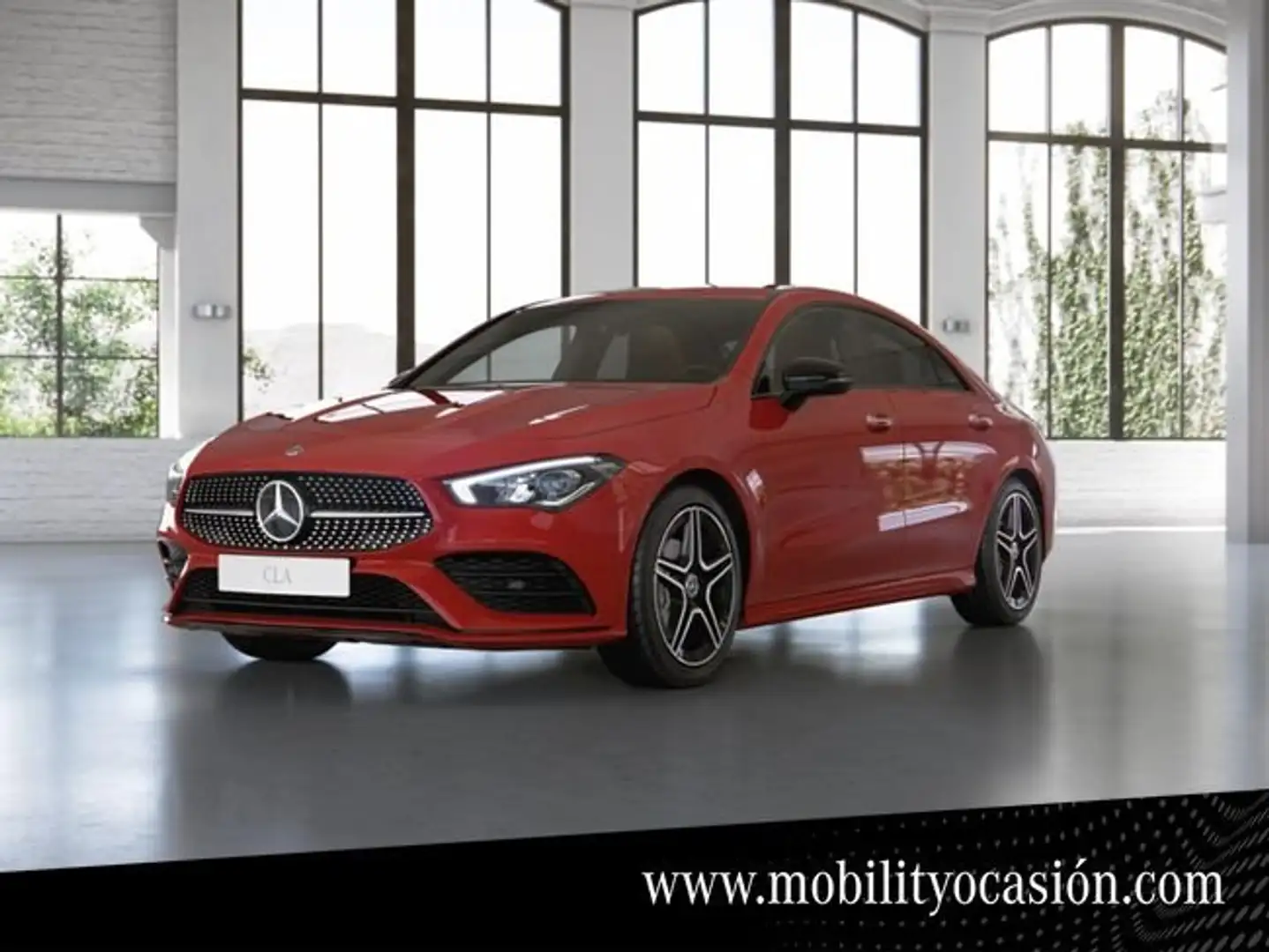 Mercedes-Benz CLA 180 Rojo - 1