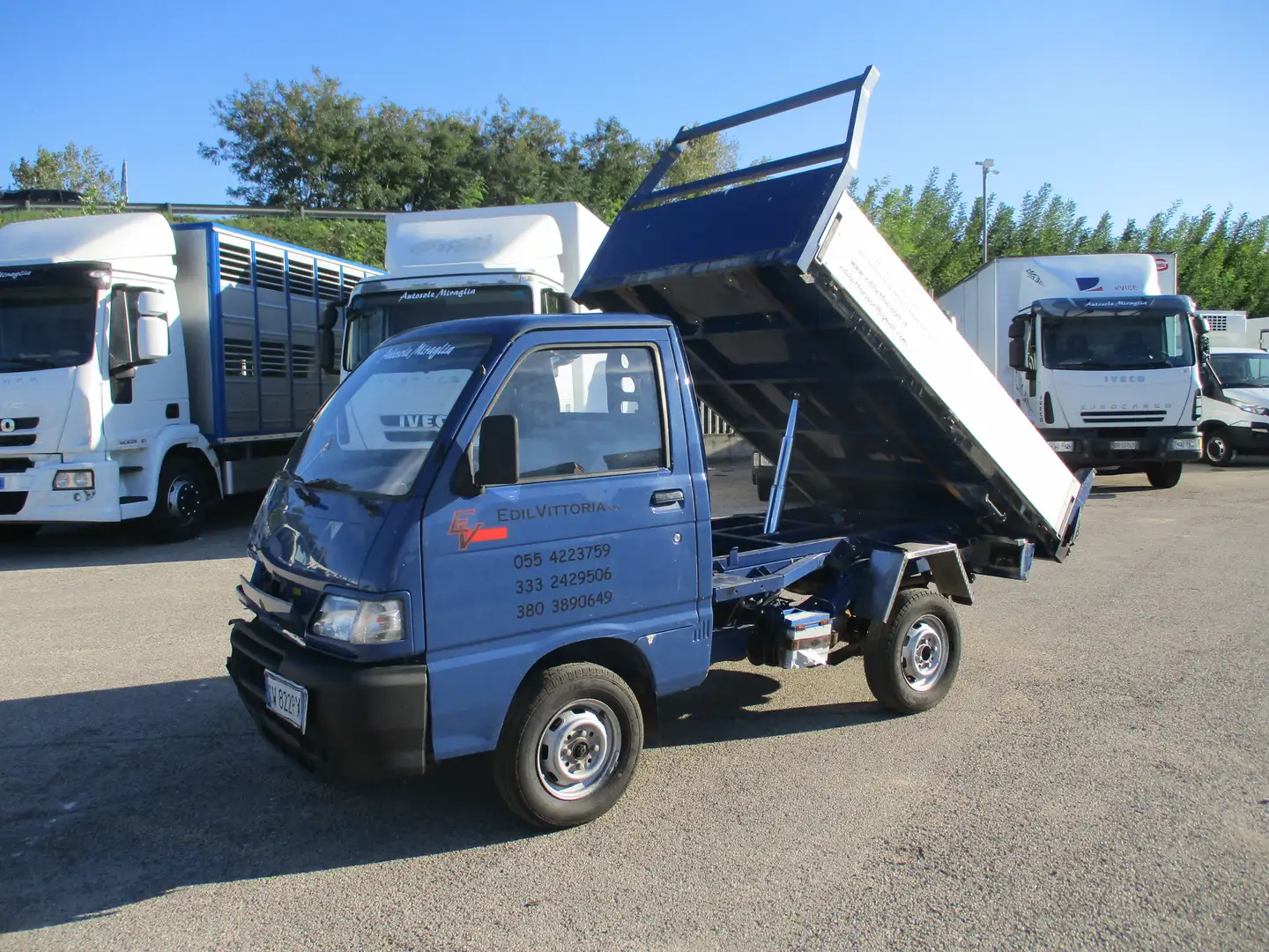 Piaggio Porter 1.4 DIESEL RIBALTABILE **COME DA FOTO** Bleu - 1