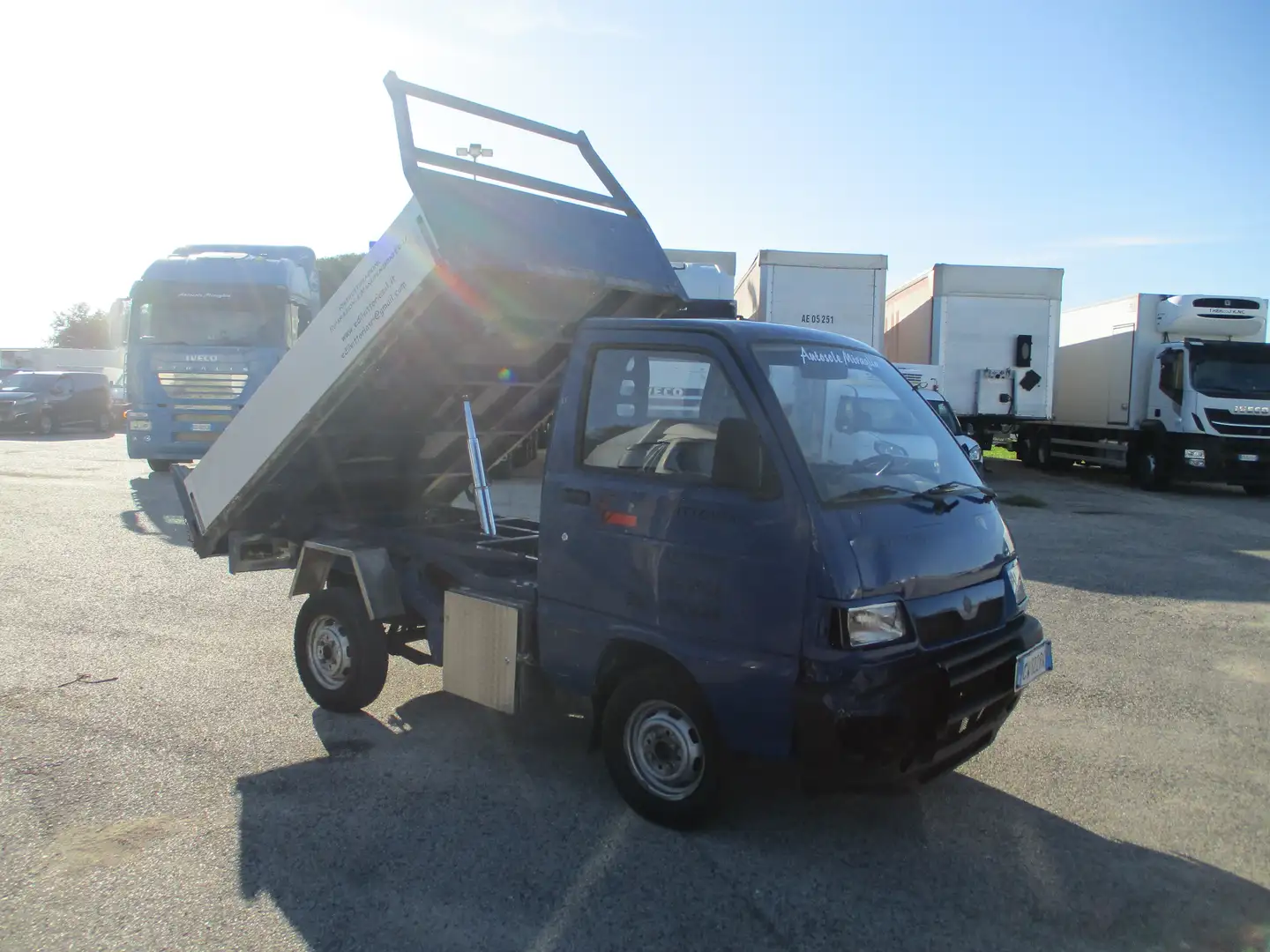 Piaggio Porter 1.4 DIESEL RIBALTABILE **COME DA FOTO** Bleu - 2
