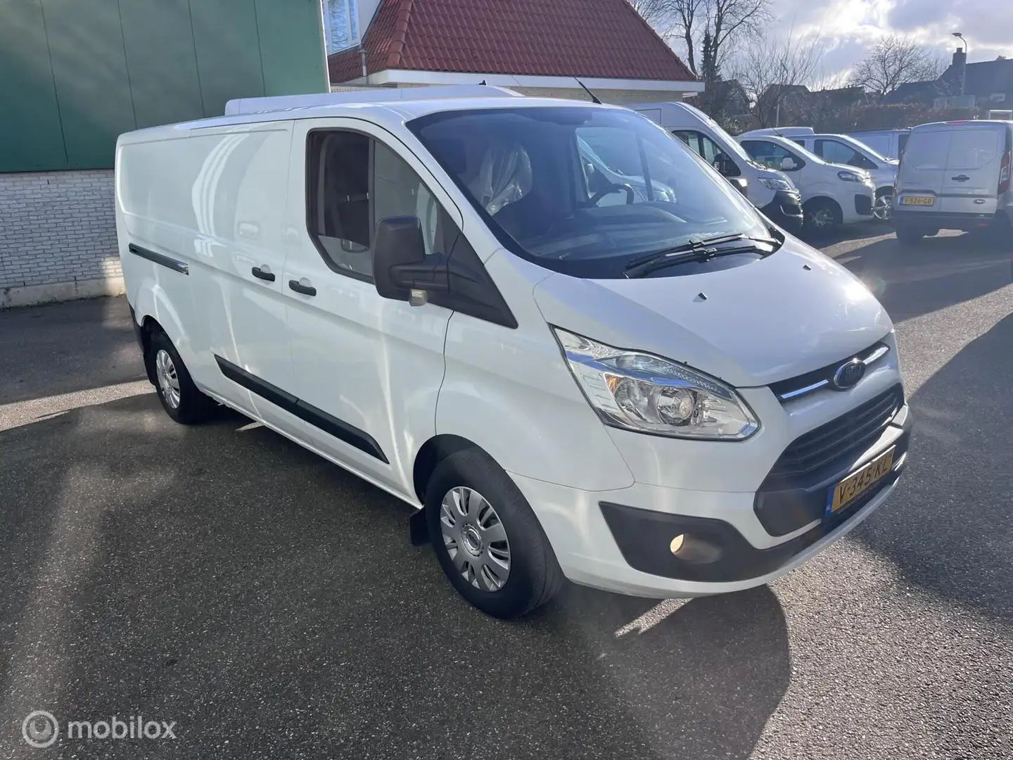 Ford Transit Custom 330 2.2 TDCI Lang H1 Ambiente Airco 3 Zitplaatsen Blanc - 2