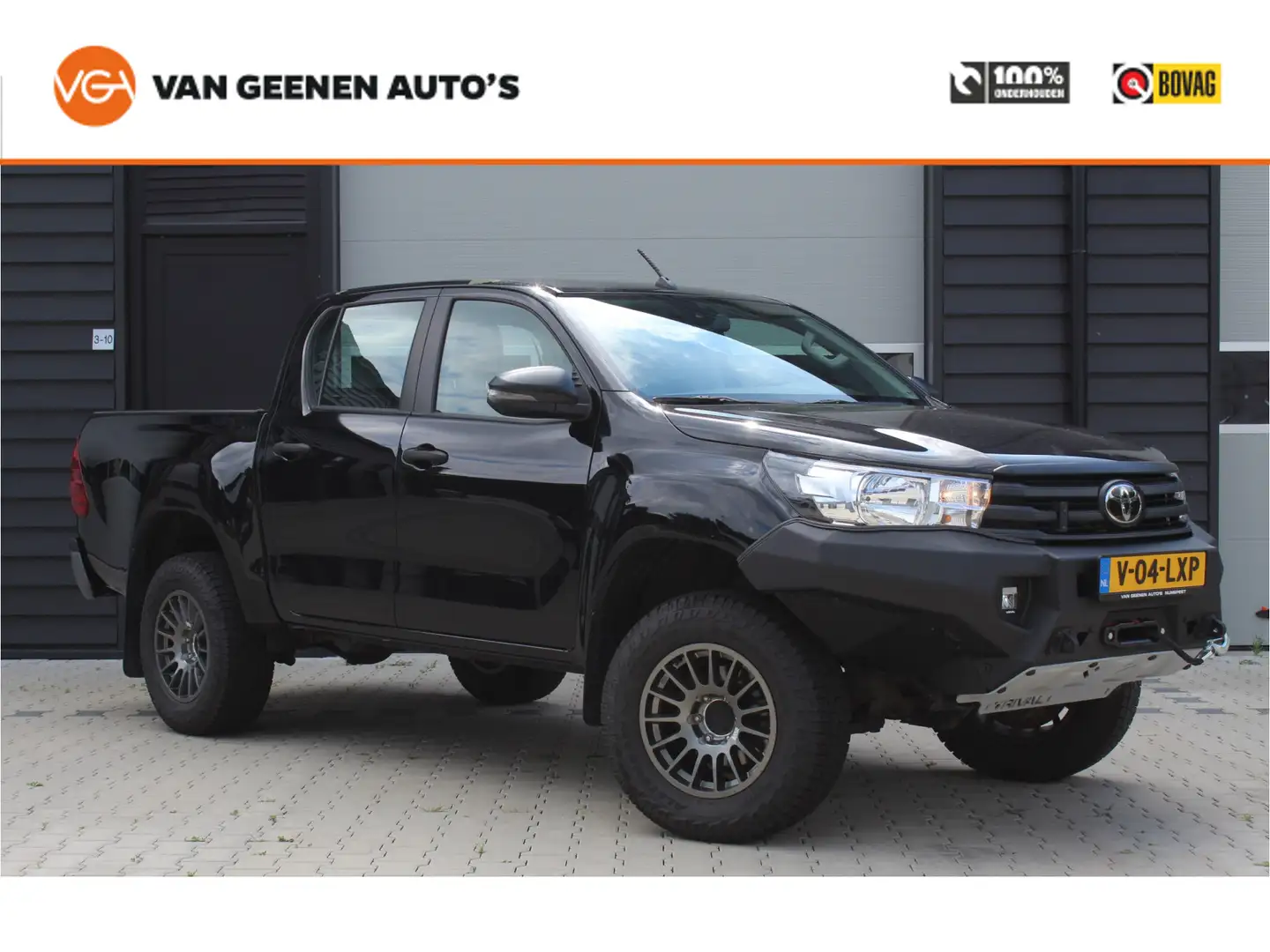 Toyota Hilux 2.4 D-4D-F | Nieuwstaat | RIVAL Lierbumper Groen - 1