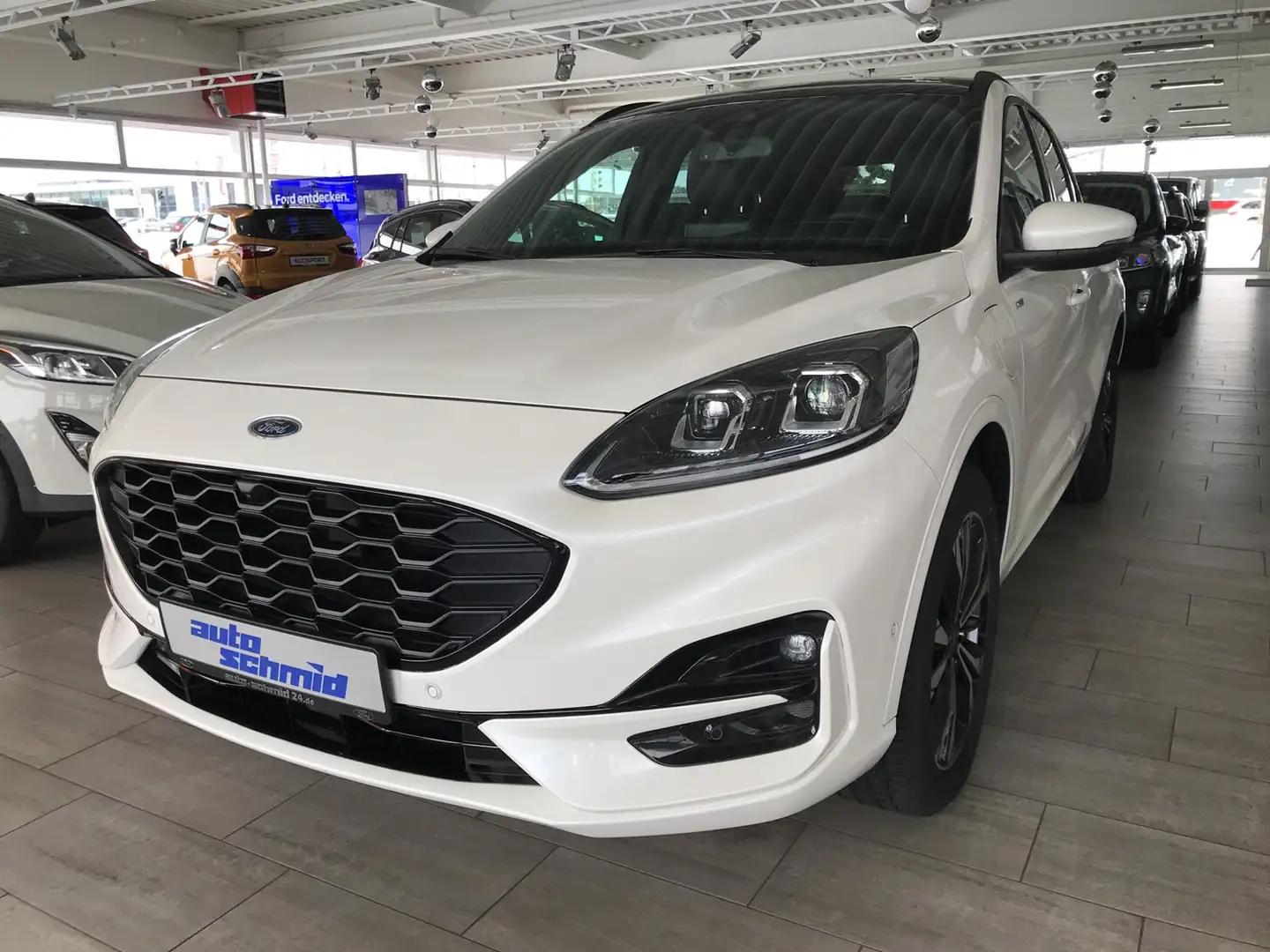 Ford Kuga Fahrerassistenz, Styling, Technologie, Pano Weiß - 1