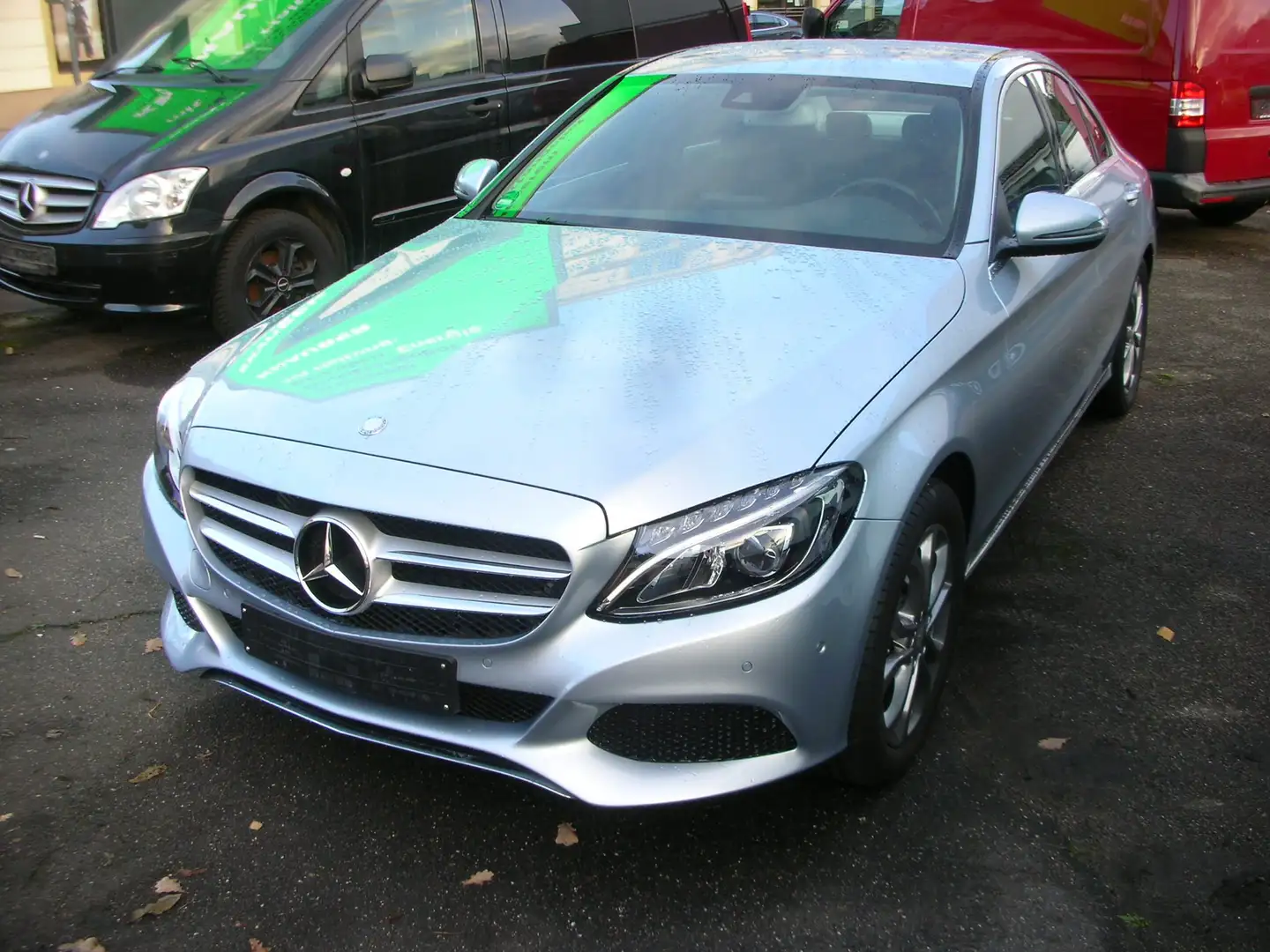 Mercedes-Benz C 180 REDUZIERT ! *nur 32.282km*1.HD*Avantgarde*LED Argent - 1