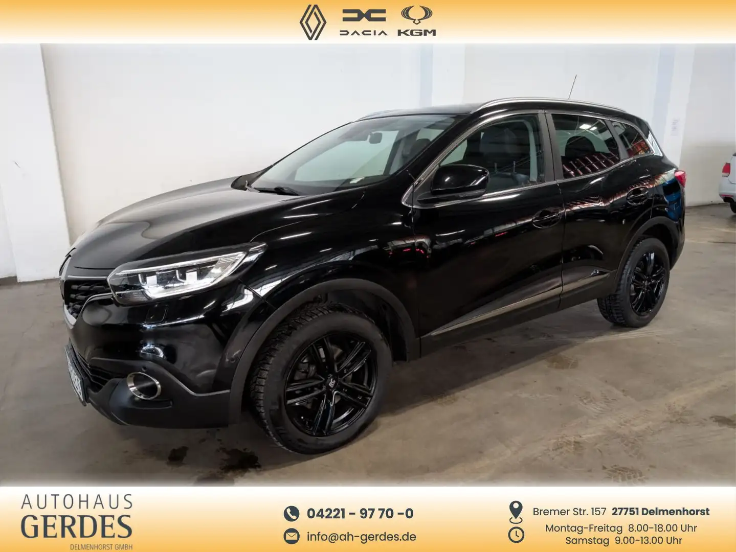 Renault Kadjar Crossborder 1.5 dCi Schwarz - 1