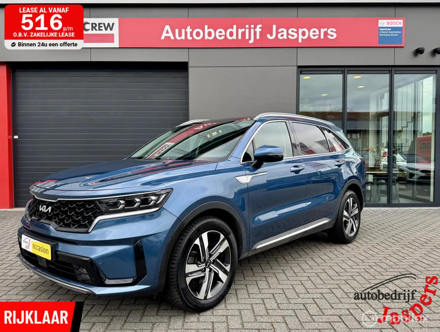 Kia Sorento 1.6 T-GDI Plug-in Hybrid 4WD Dynamicplusline 7p. Blauw - 1