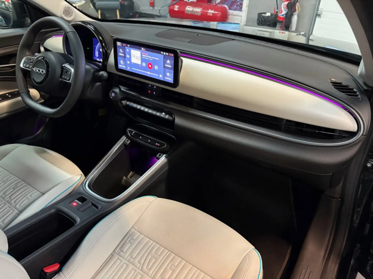 Fiat 600 1.2 HYBRID 100CH LA PRIMA DCT6 Nero - 2