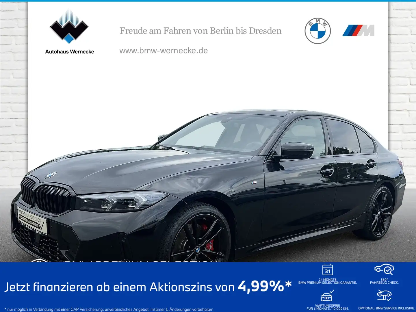 BMW 330 i xDrive Limousine M Sportpaket HK HiFi DAB Negru - 1