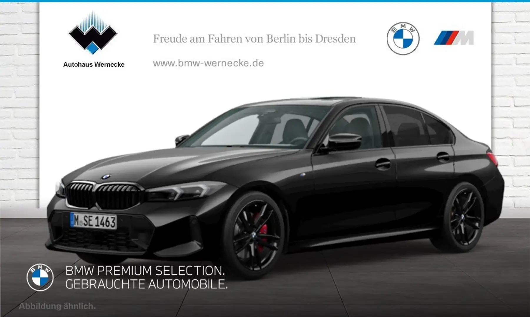BMW 330 i xDrive Limousine M Sportpaket HK HiFi DAB Black - 1