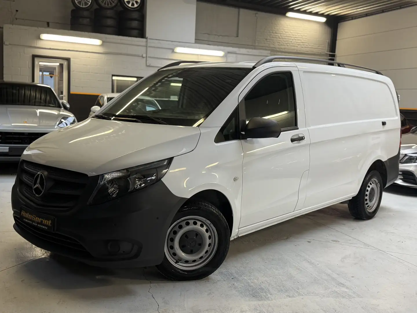 Mercedes-Benz Vito 110 CDI LONG CHASSIS TVA 21% AIRCO 3 PLACES Blanc - 2