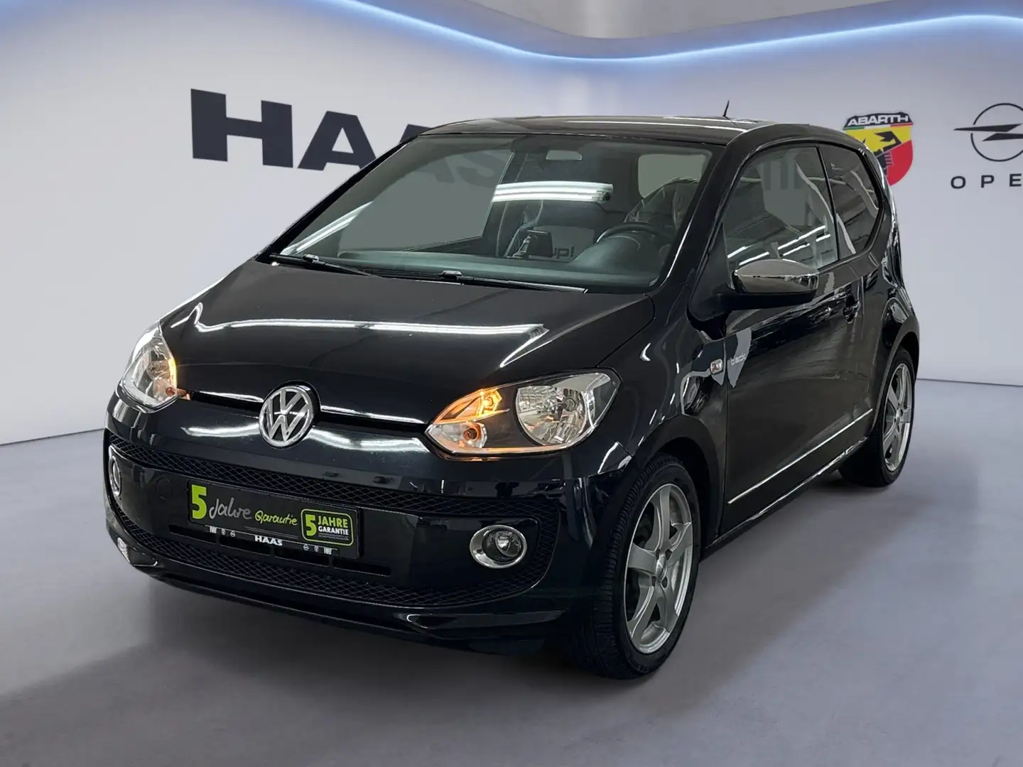 Volkswagen up! 1.0 Sitzheizung, Lederlenkrad, Alufelgen Schwarz - 2