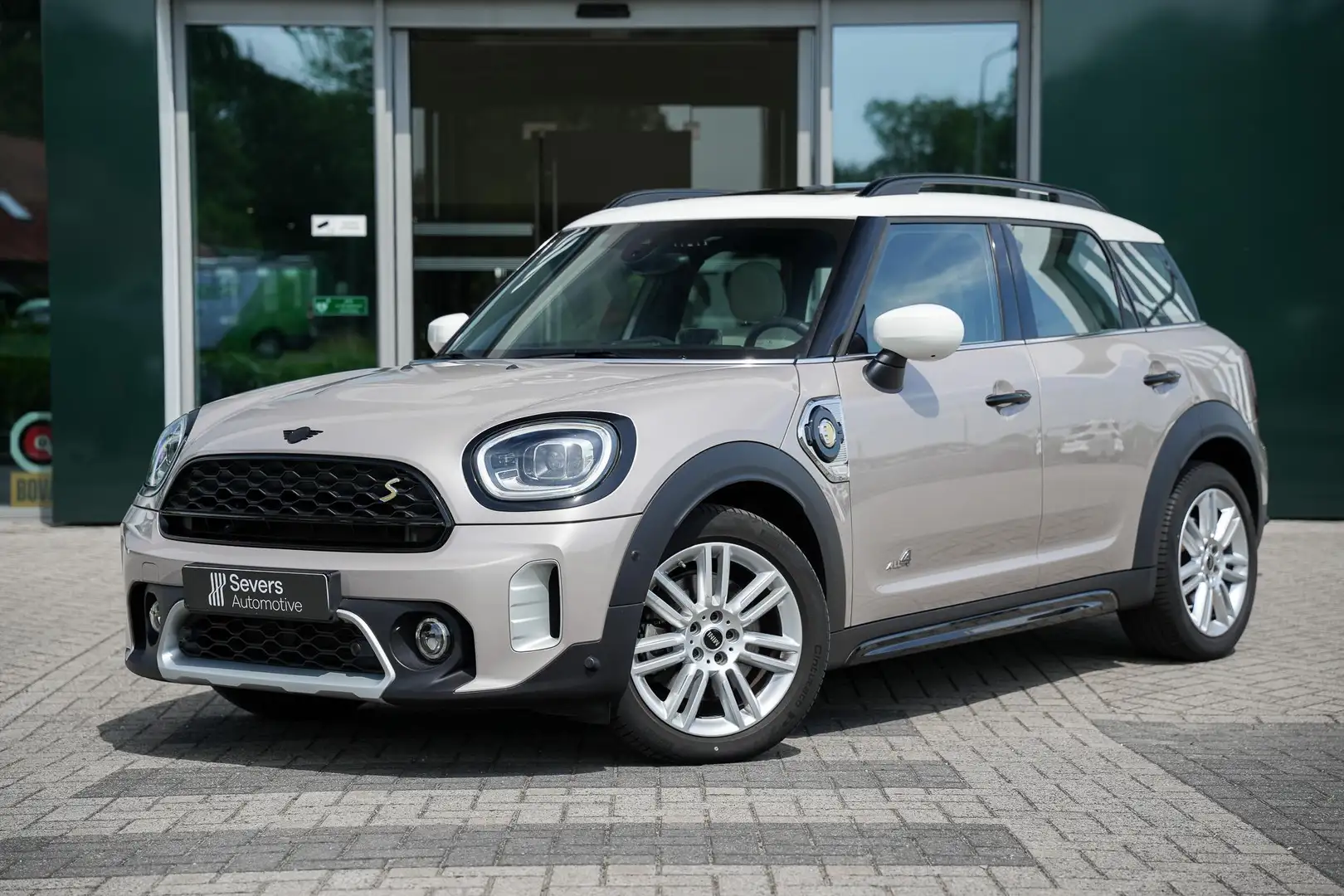 MINI Cooper S Countryman E ALL4 Panoramadak | Visibility package | head-up Grigio - 2