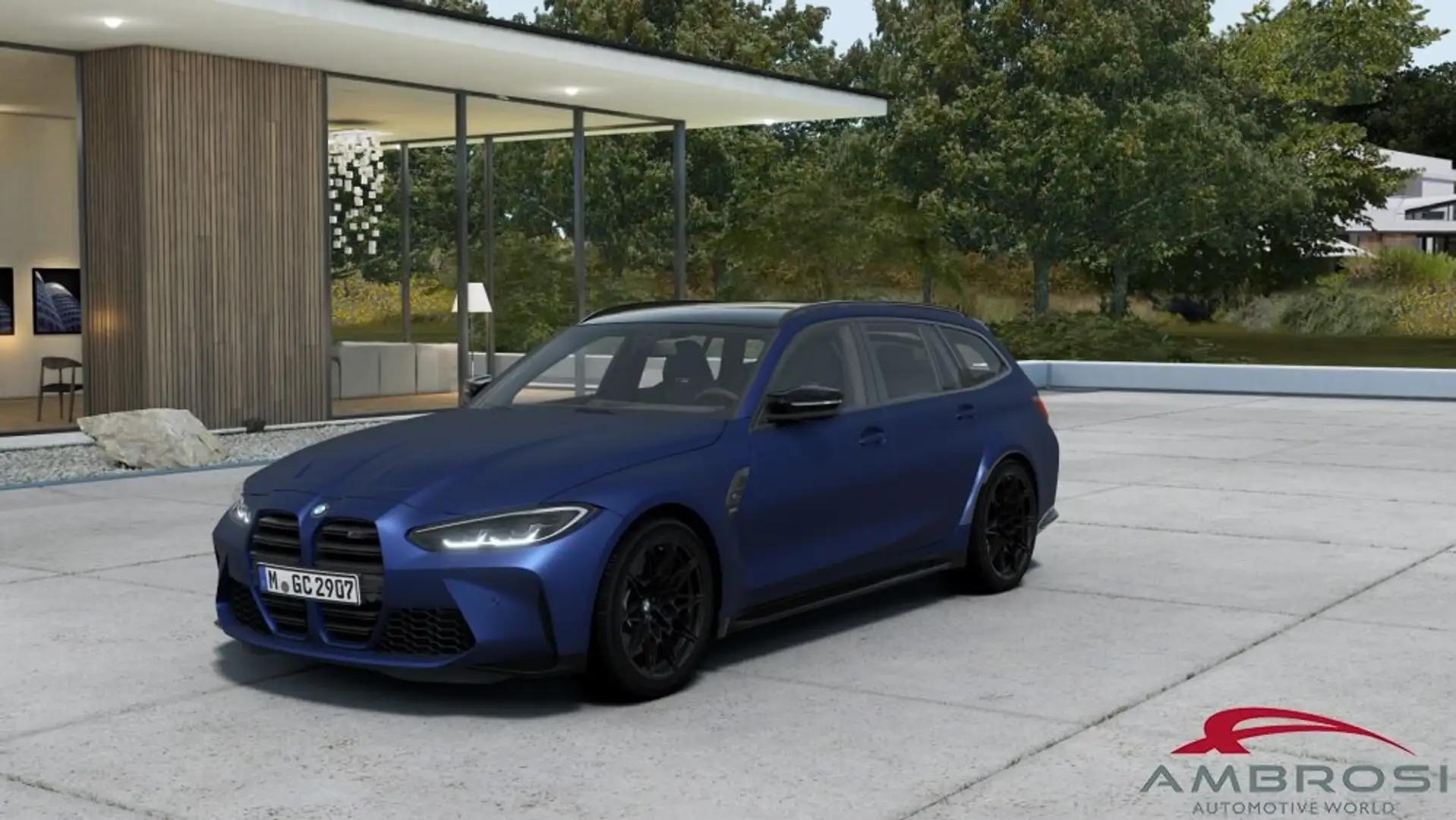 BMW M3 Competition M xDrive Touring Blu/Azzurro - 1