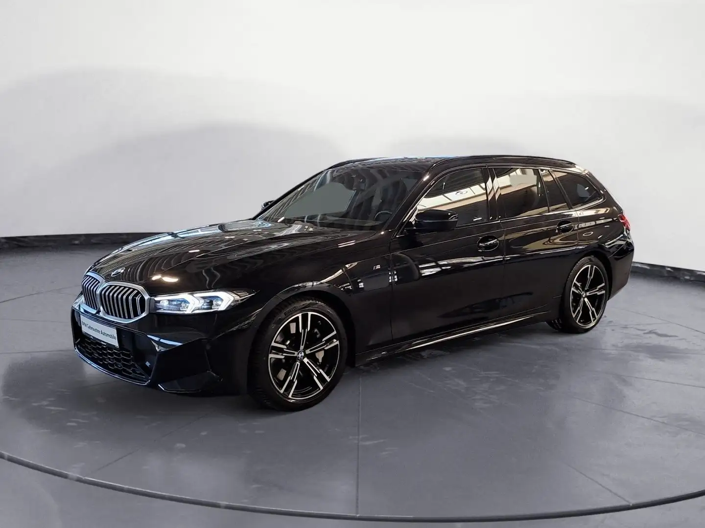 BMW 330 i Touring M Sport NAVI Panorama Akustikvergla Schwarz - 2