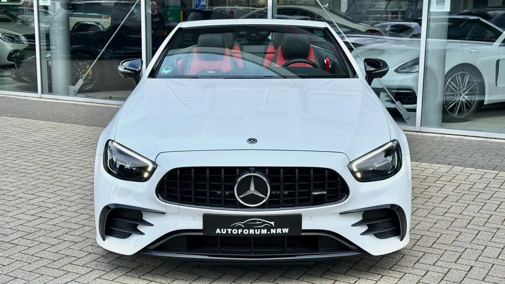 Mercedes-Benz E 53 AMG 4Matic+ Cabrio*457PS*1. Hand*19%MwSt.*Headup*Top Blanc - 2