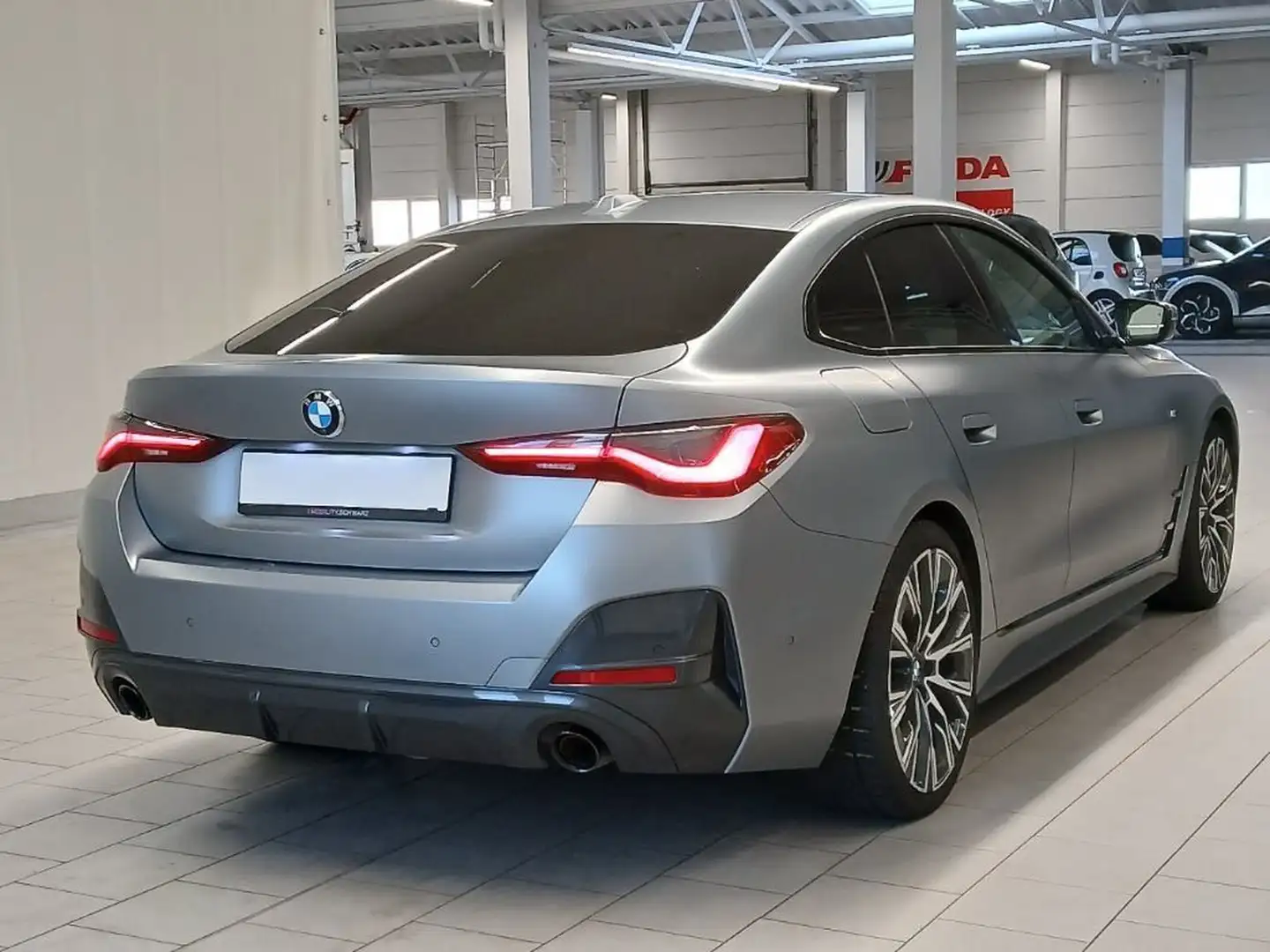BMW 420 d xDrive Gran Coupe  AHK/ACC/STNDHZNG/HIFI/RFK Grau - 2