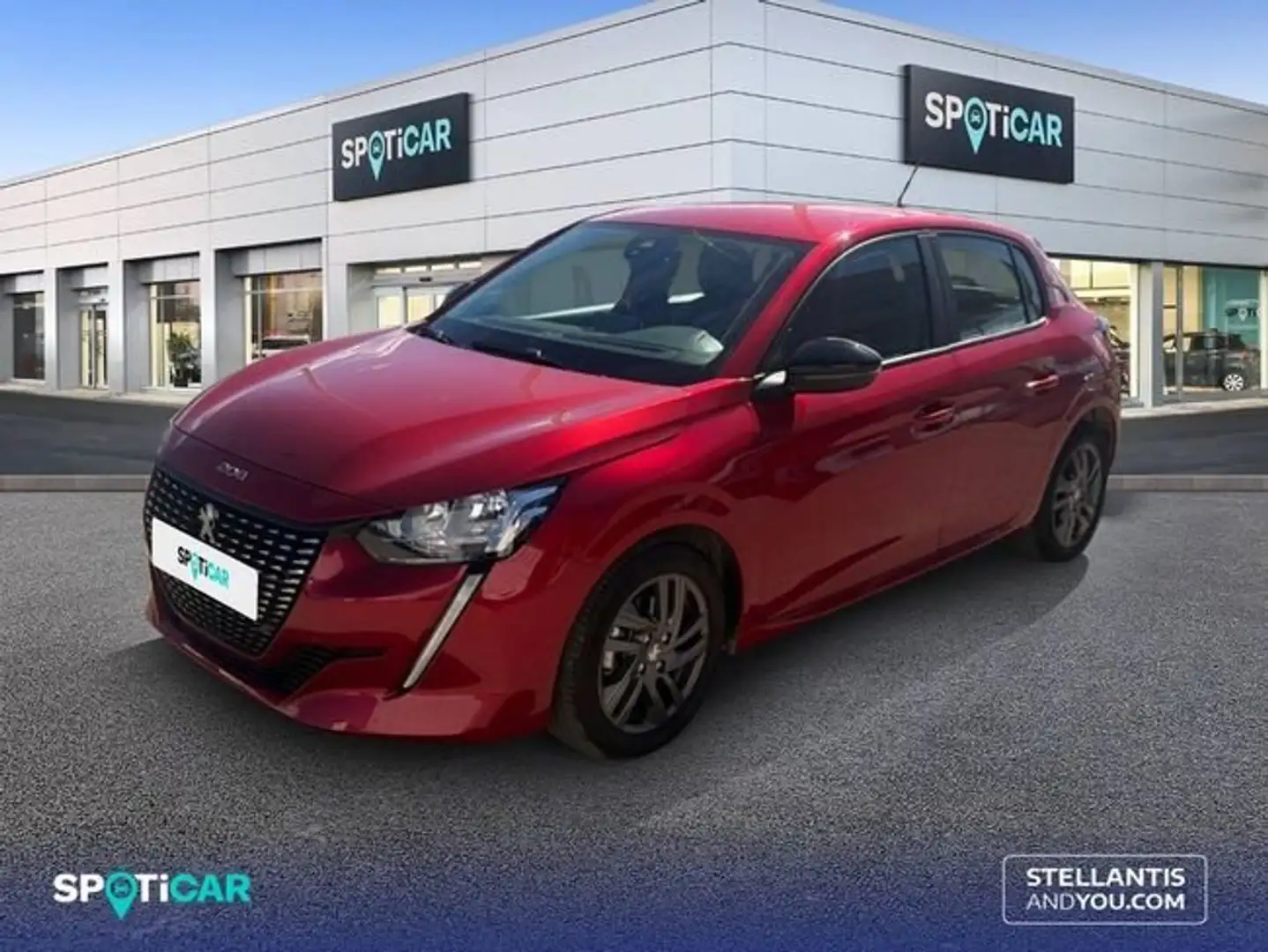 Peugeot 208 PureTech 73kW (100CV) Active Pack Rojo - 1