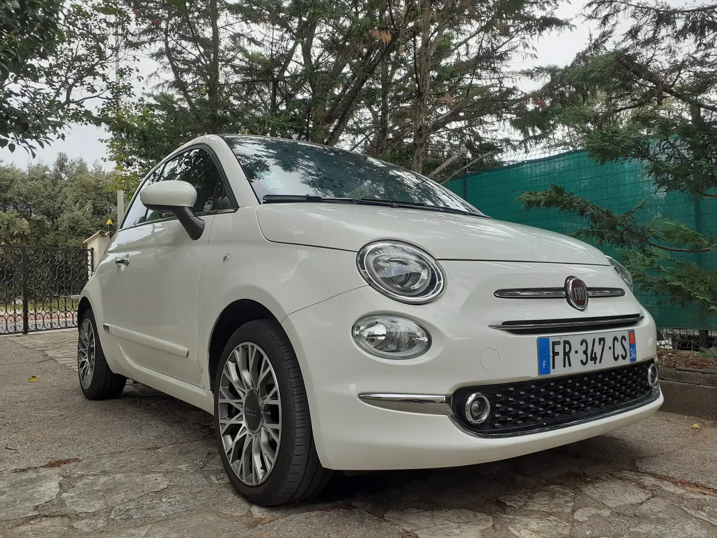 Fiat 500C 1.2 69 ch Eco Pack S/S Star Blanc - 1