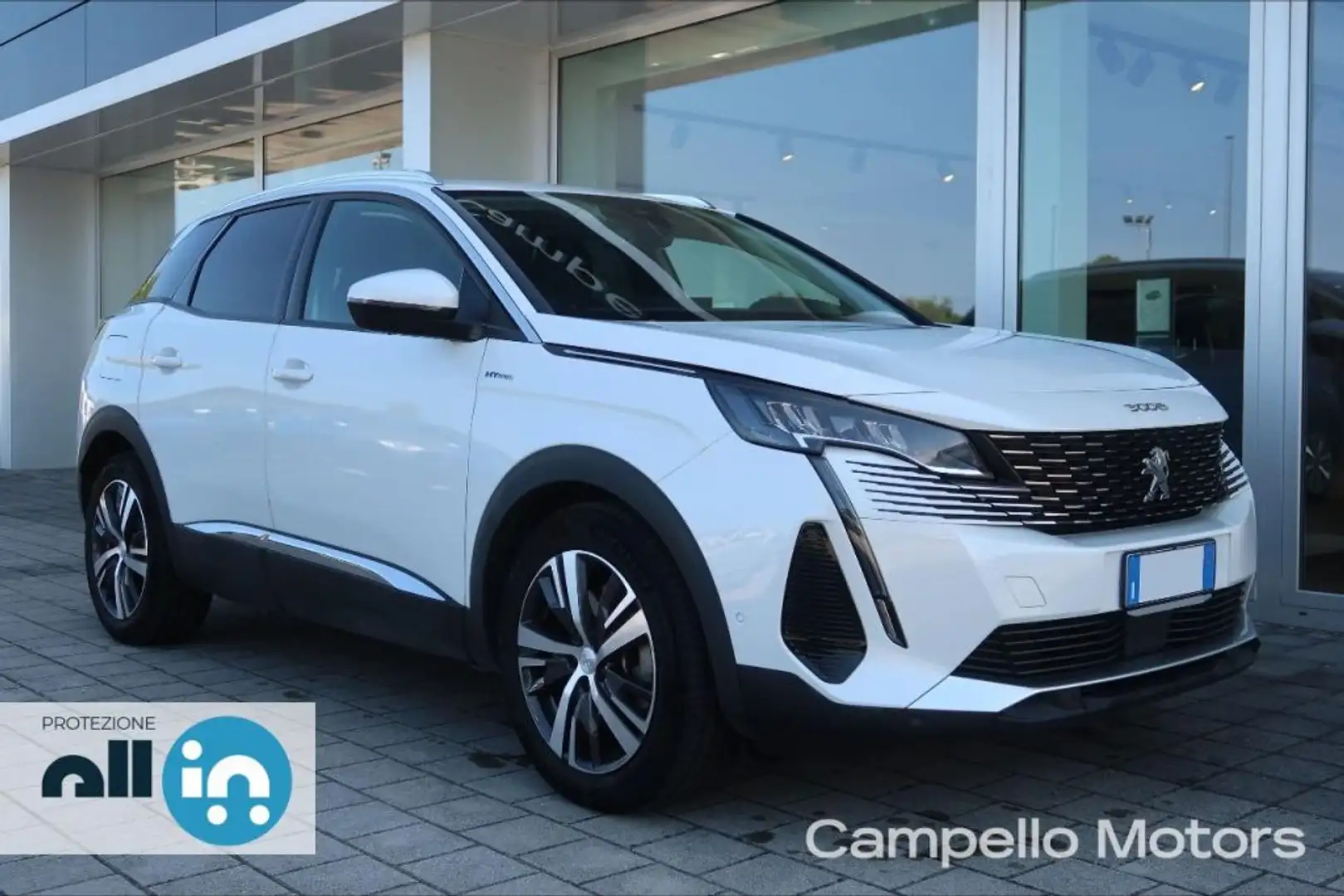 Peugeot 3008 3008 phev 1.6 hybrid 225cv e-eat8 Allure Pack Bianco - 1