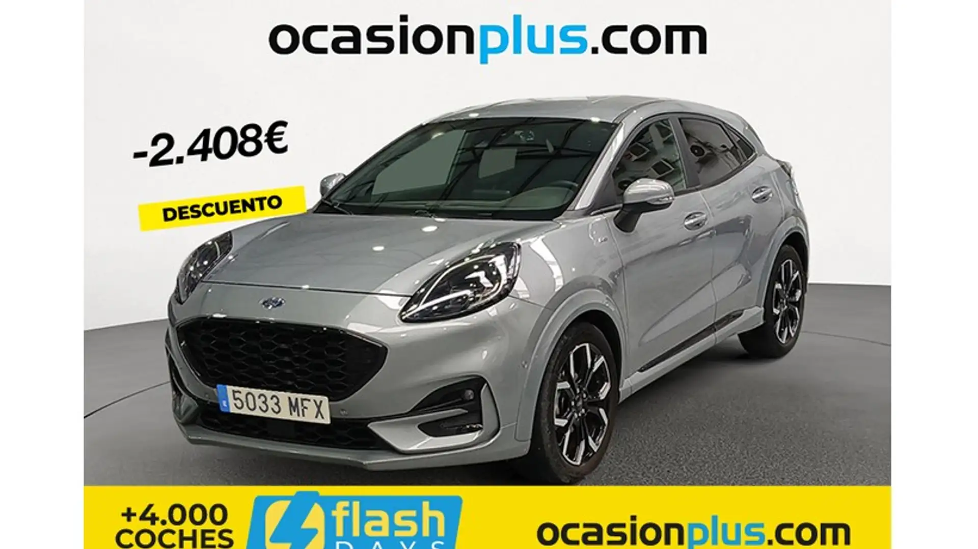 Ford Puma 1.0 EcoBoost MHEV ST-Line X 155 Plateado - 1