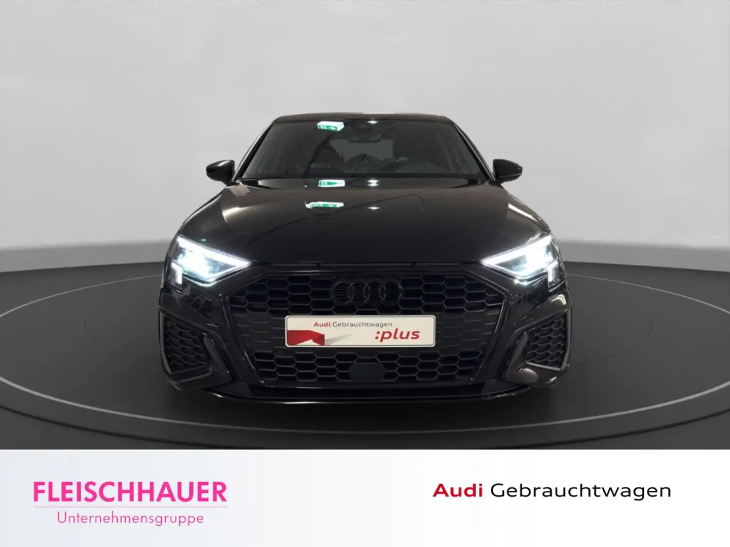 Audi A3 Sportback 40 TFSI e S line LED+Kamera+VC+App-conne Zwart - 2