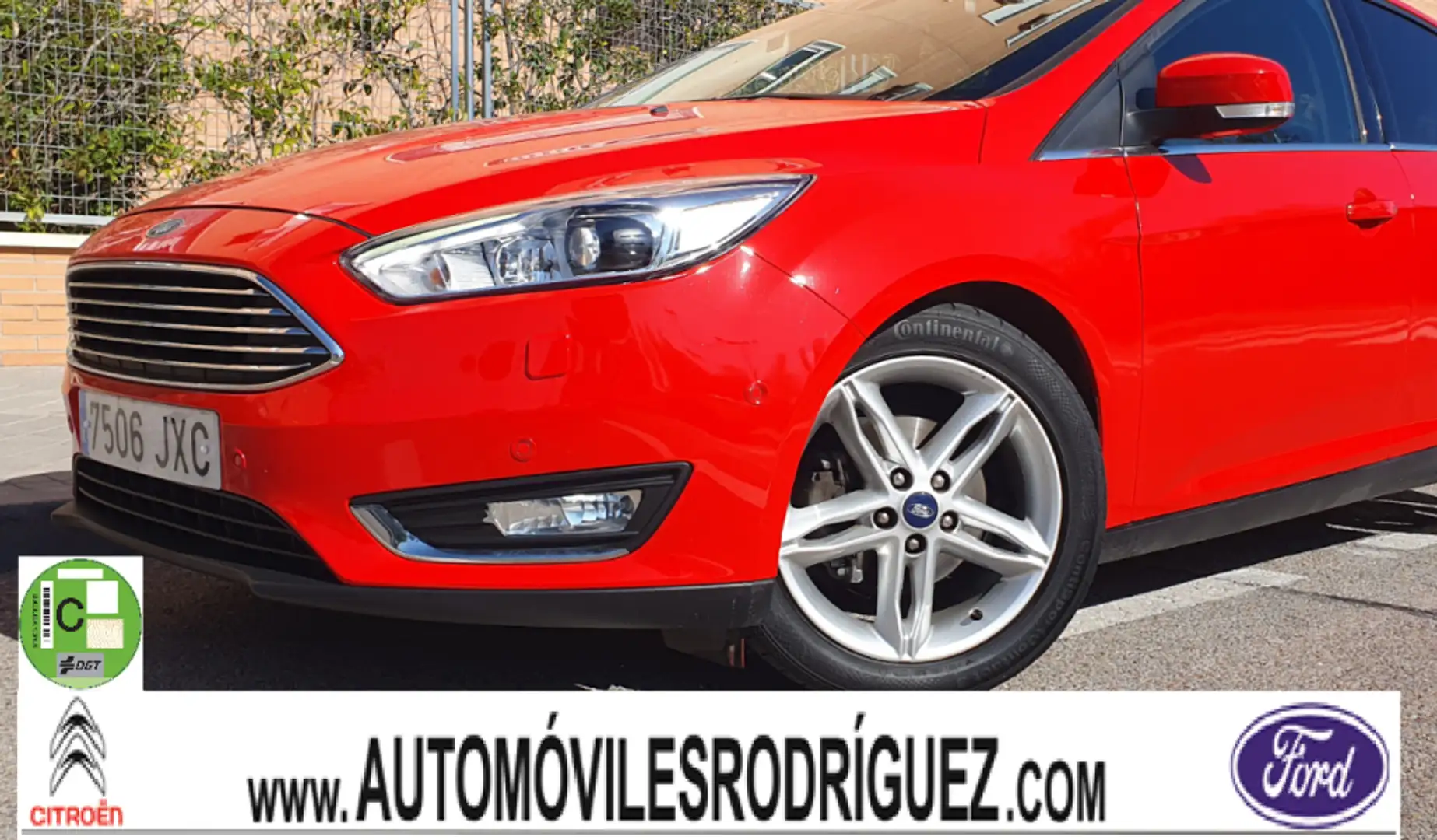 Ford Focus 1.0 Ecoboost Auto-S&S Titanium 125 Rood - 1