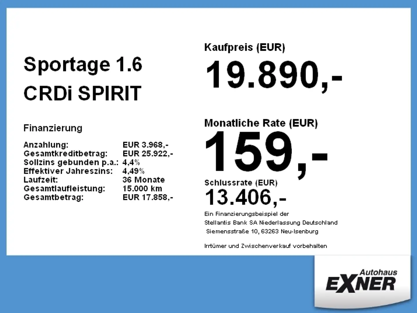 Kia Sportage 1.6 CRDi SPIRIT AWD ACC+AHK+LED+Navi+LM Argent - 2