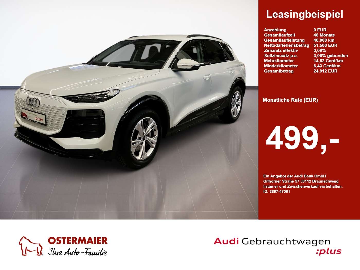 Audi Q6 e-tron occasion