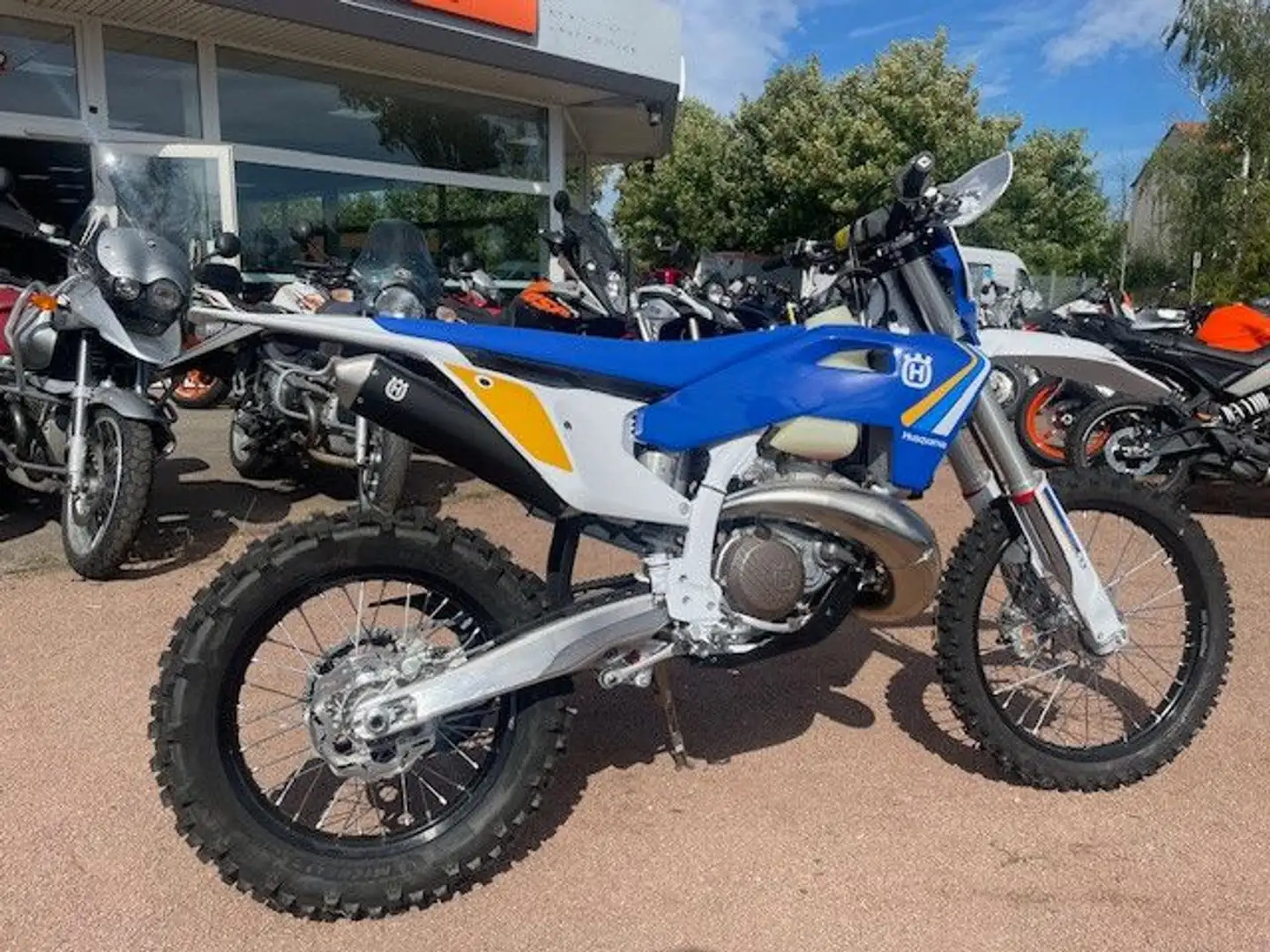 Husqvarna TE 300 HERITAGE MY25 Bleu - 1