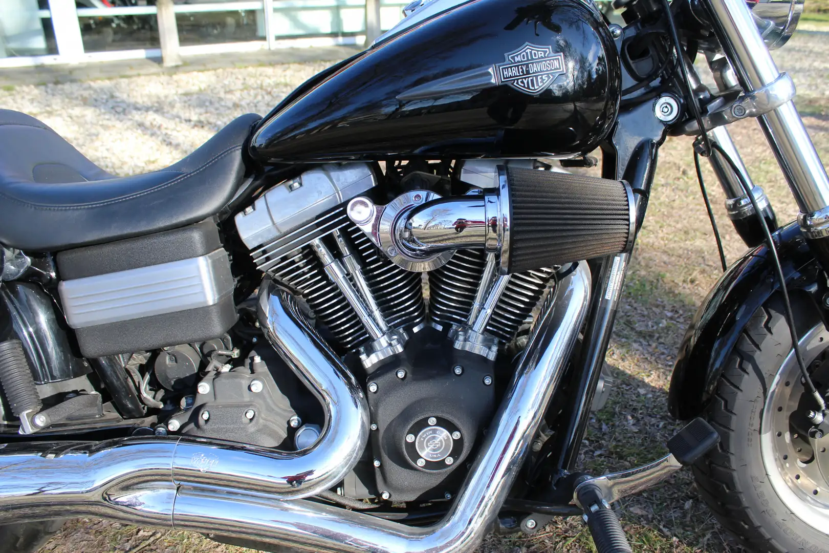 Harley-Davidson Dyna Fat Bob FXDF Negru - 2