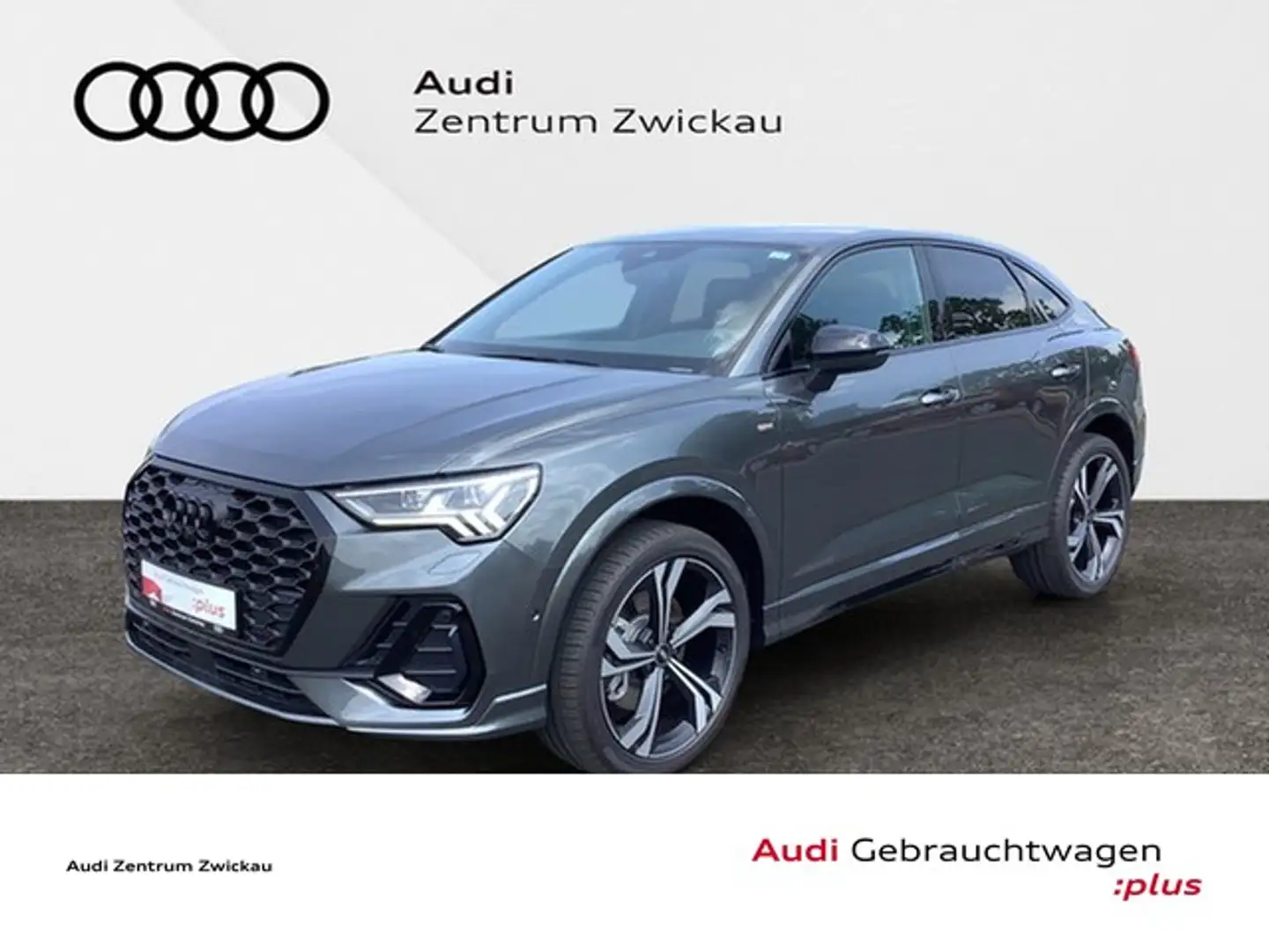 Audi Q3 Sportback 40TFSI quattro S-line Matrix LED Sche... Grijs - 1