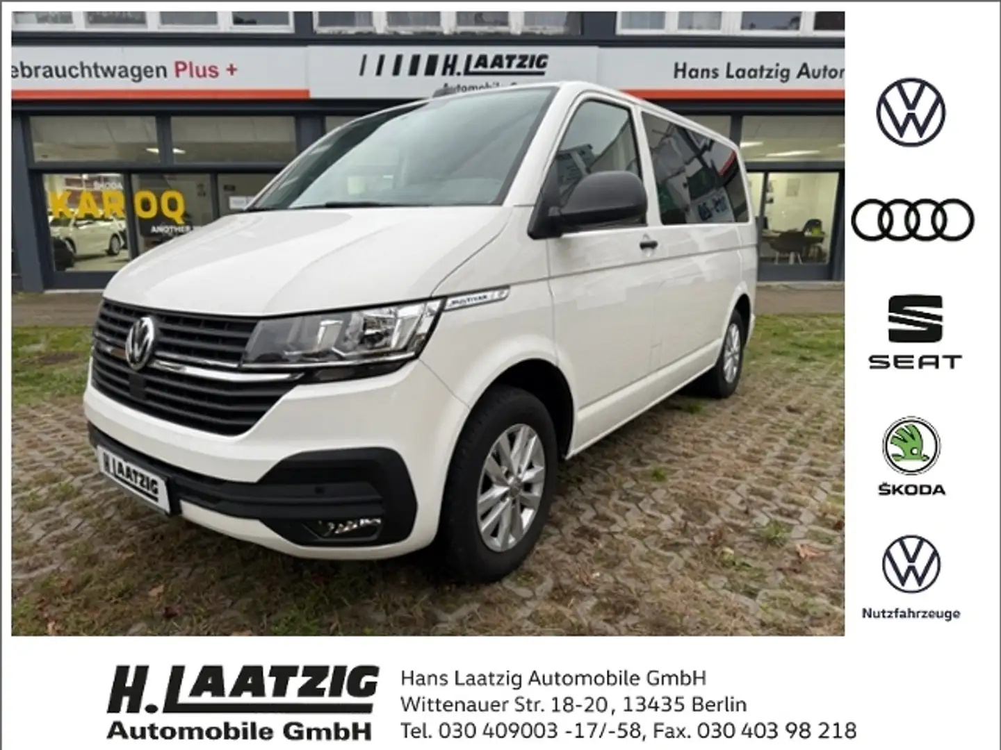 Volkswagen T6.1 Multivan .1 Family TDI DSG Standhz AHK Kam Weiß - 1
