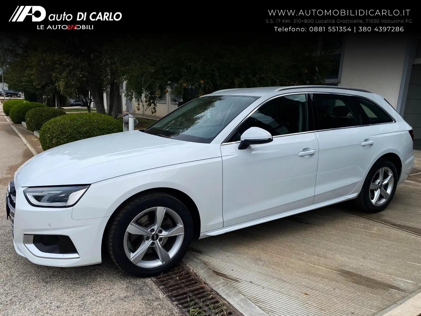 Audi A4 A4 Avant 30 TDI/136 CV S tronic Business Advanced Bianco - 1