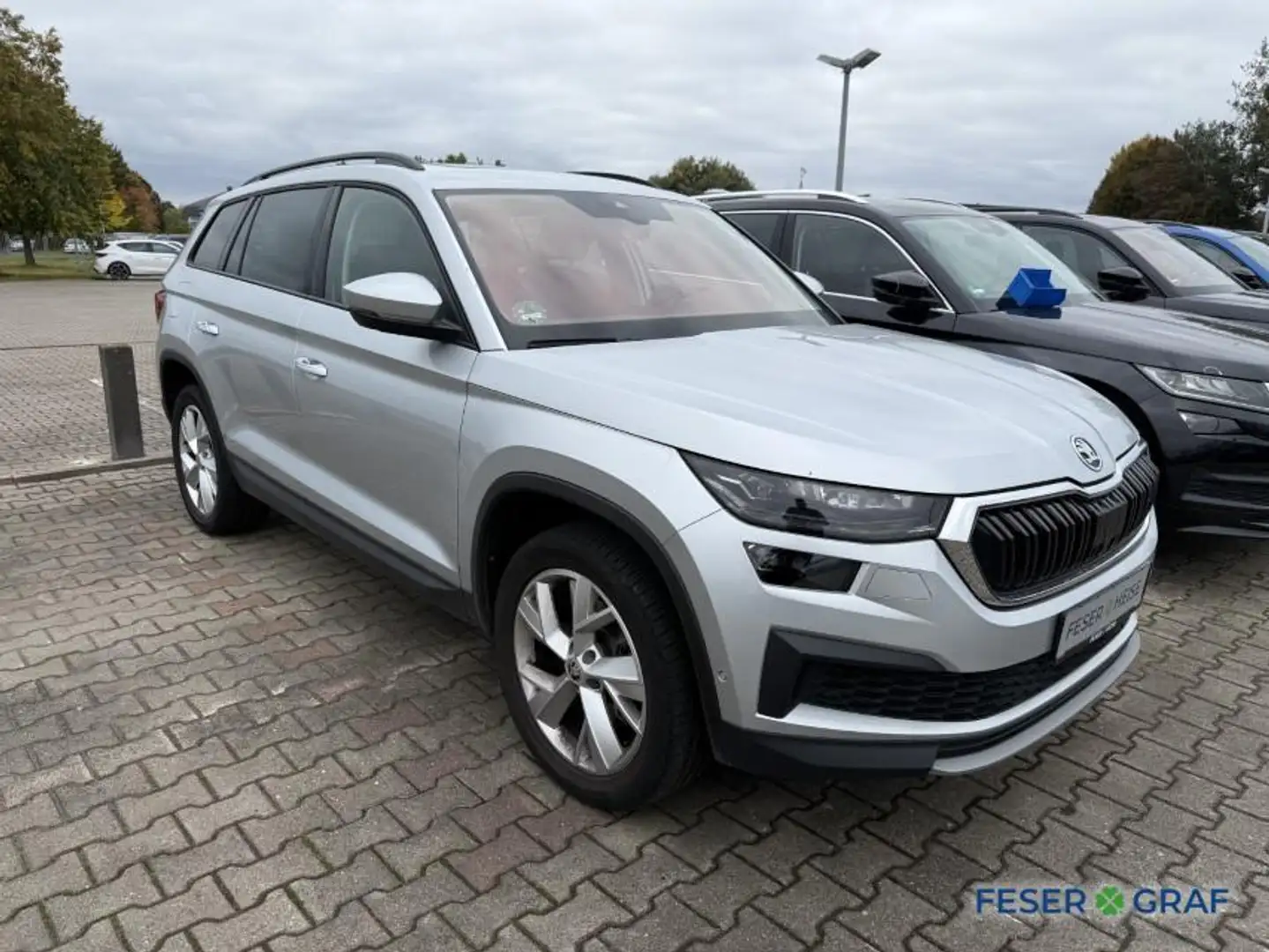 Skoda Kodiaq 2.0 TSI Tour 4x4 TopView*Pano*VC*MatrixLED*4xSHZ*A Silber - 2