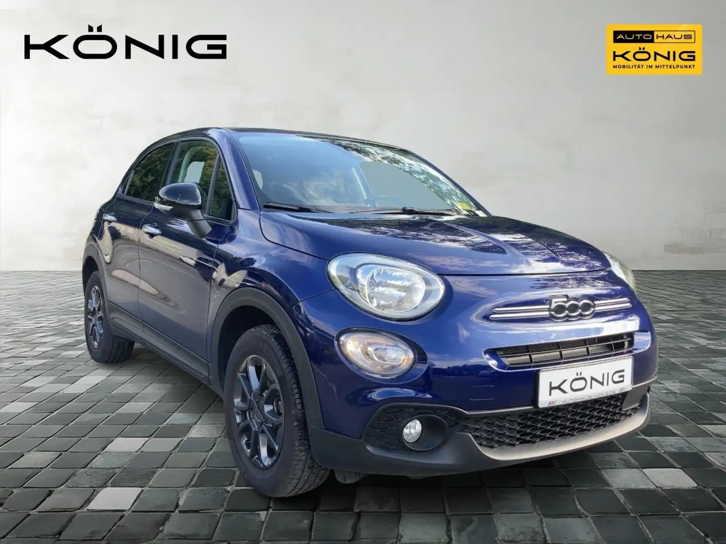 Fiat 500X 1,5 GSE Hybrid CLUB DCT - Bleu - 2