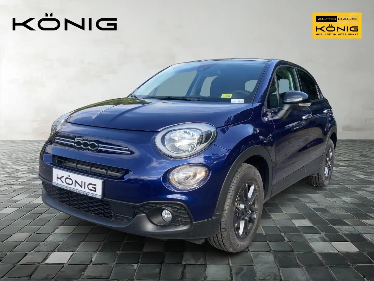 Fiat 500X 1,5 GSE Hybrid CLUB DCT - Bleu - 1