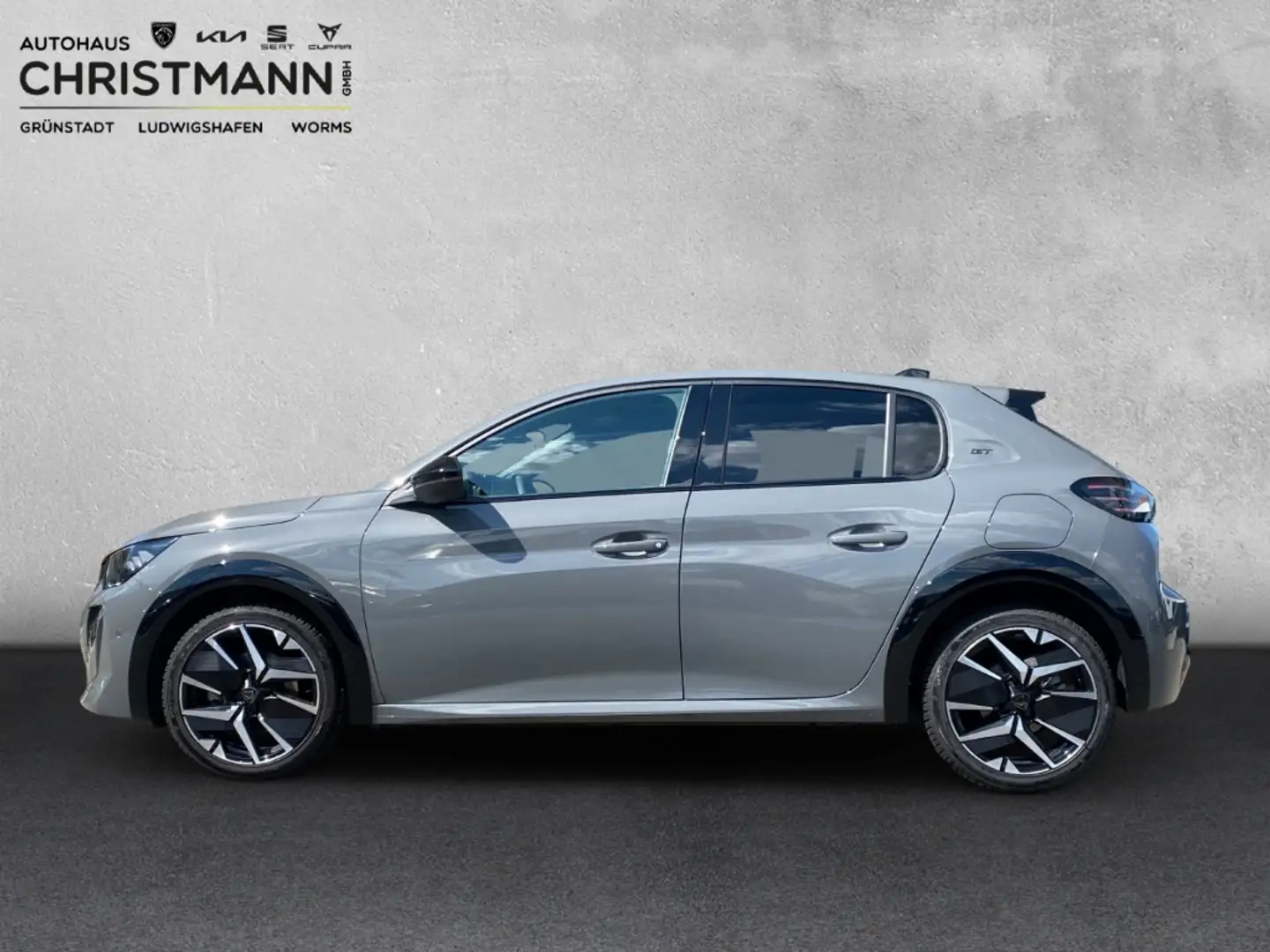 Peugeot 208 GT 1.2 PureTech 100 EU6e *Navi*RFK*Sitzh.*LED*AWR* Grau - 2