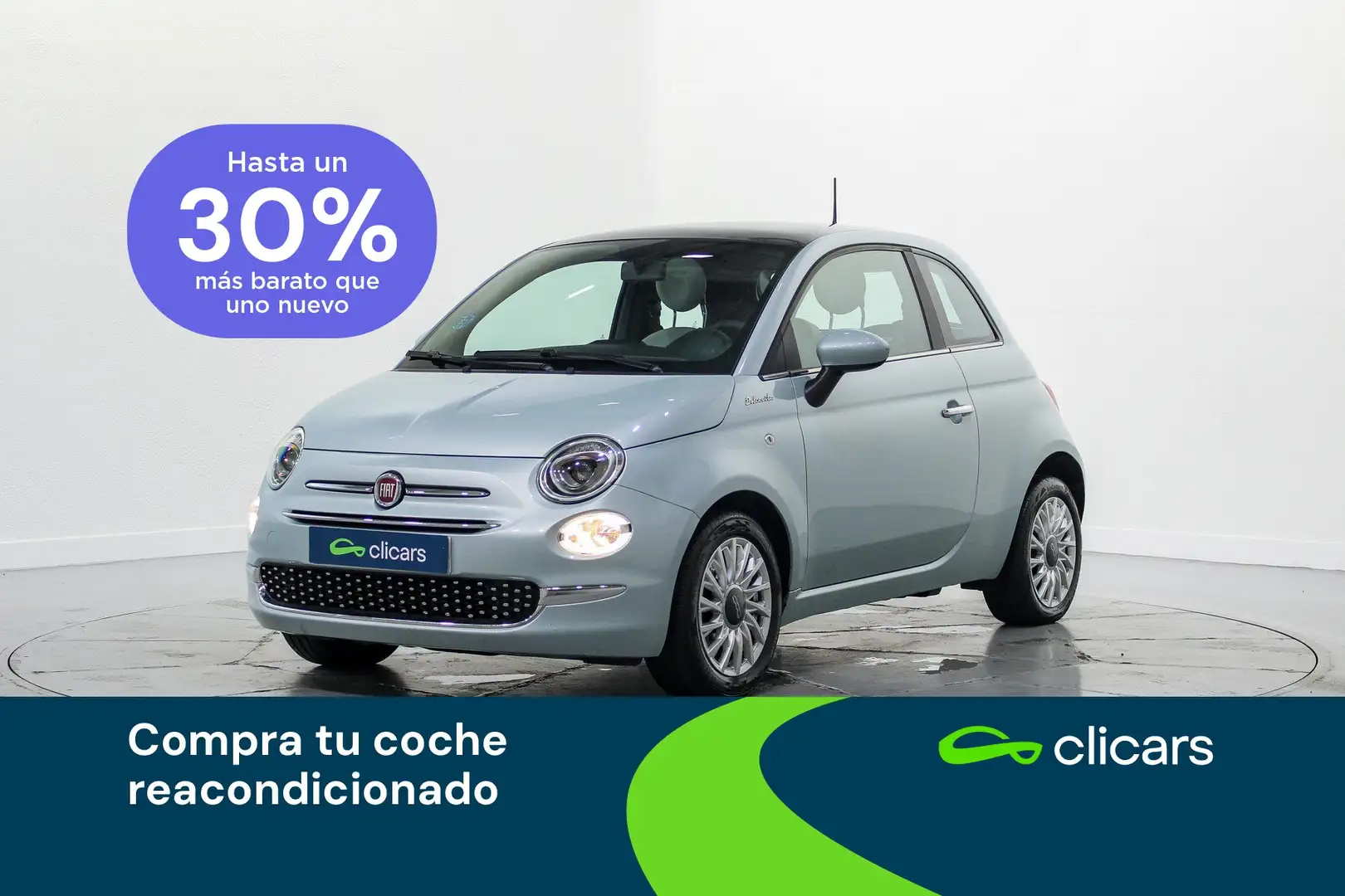 Fiat 500 1.0 Hybrid Dolcevita 52kW Blanco - 1