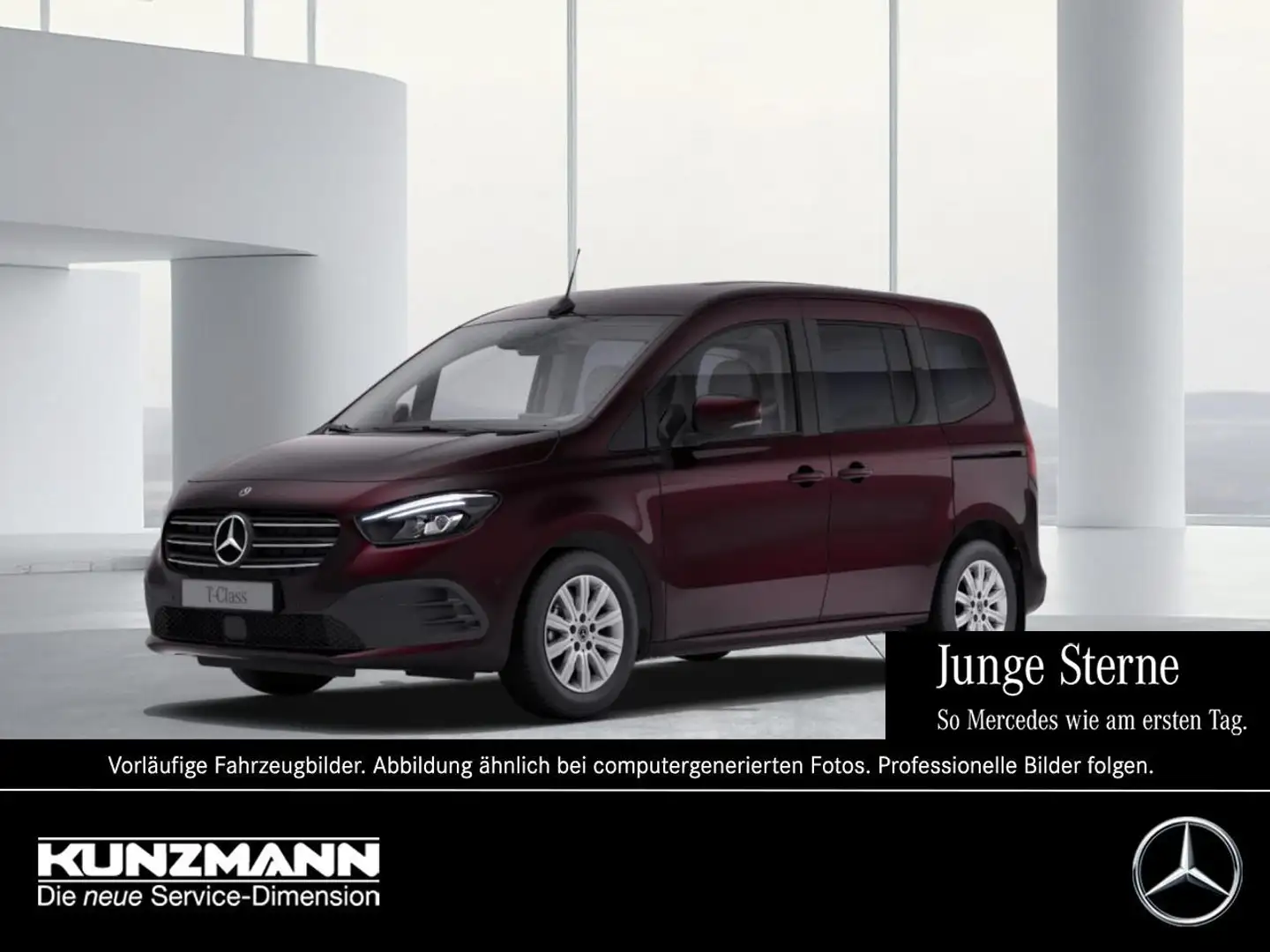 Mercedes-Benz T-Class T 180 PROGRESSIVE Standard MBUX Navi ParkP AHK Rouge - 1