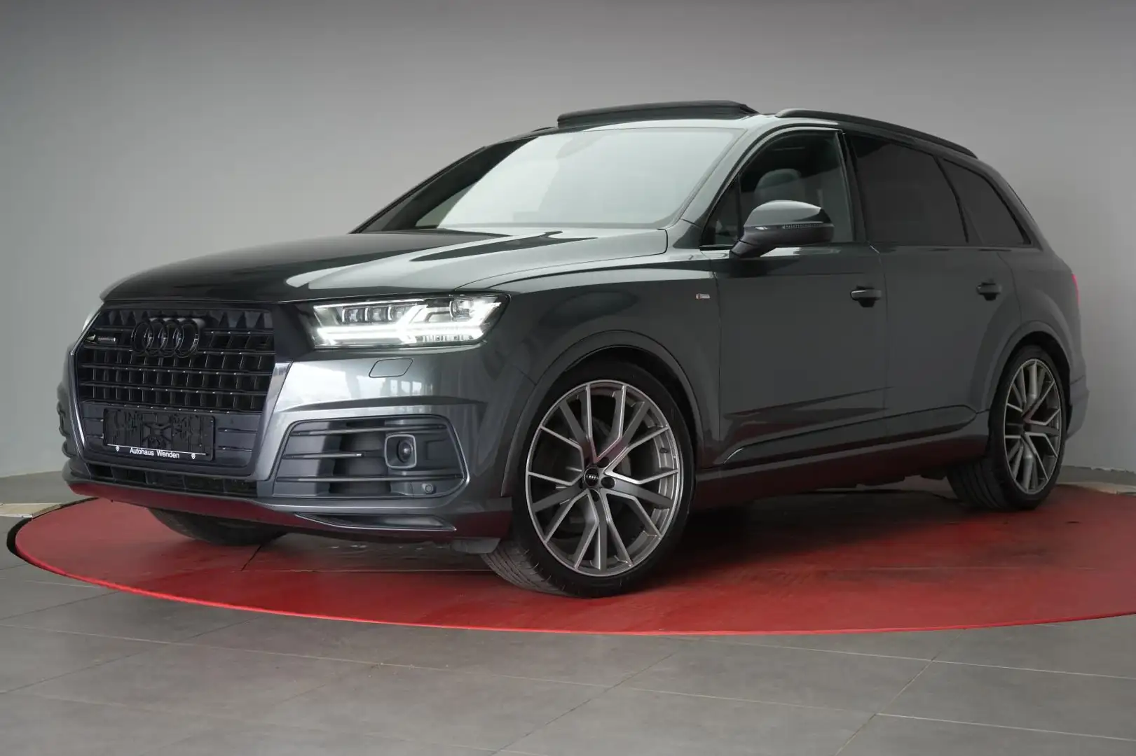 Audi Q7 50 TDI quattro tiptronic S line Navi/Leder/AC Grau - 2