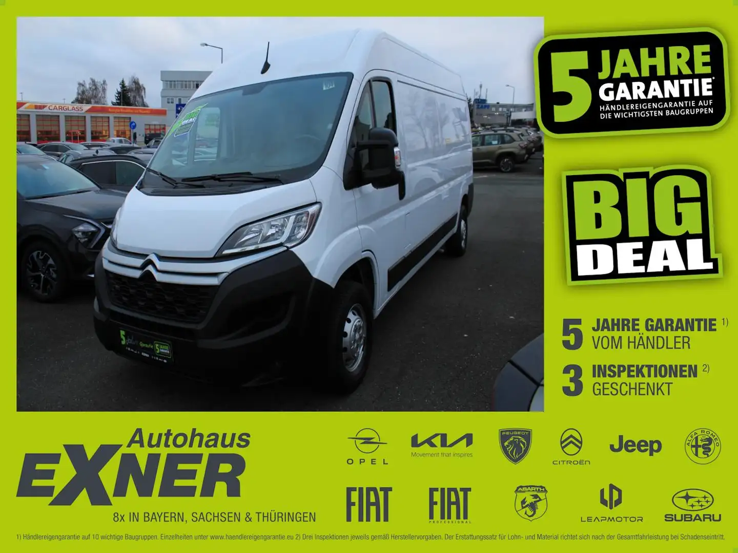 Citroen Jumper Großraumkasten 2.2 BlueHDi FAP CLUB L3H2 3,5t Weiß - 1