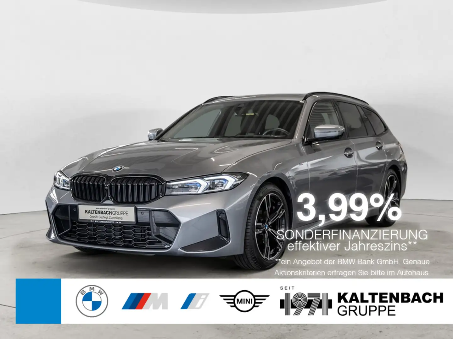 BMW 318 i Touring M-Sport FACEL. PANO AHK HUD 360° Grijs - 1