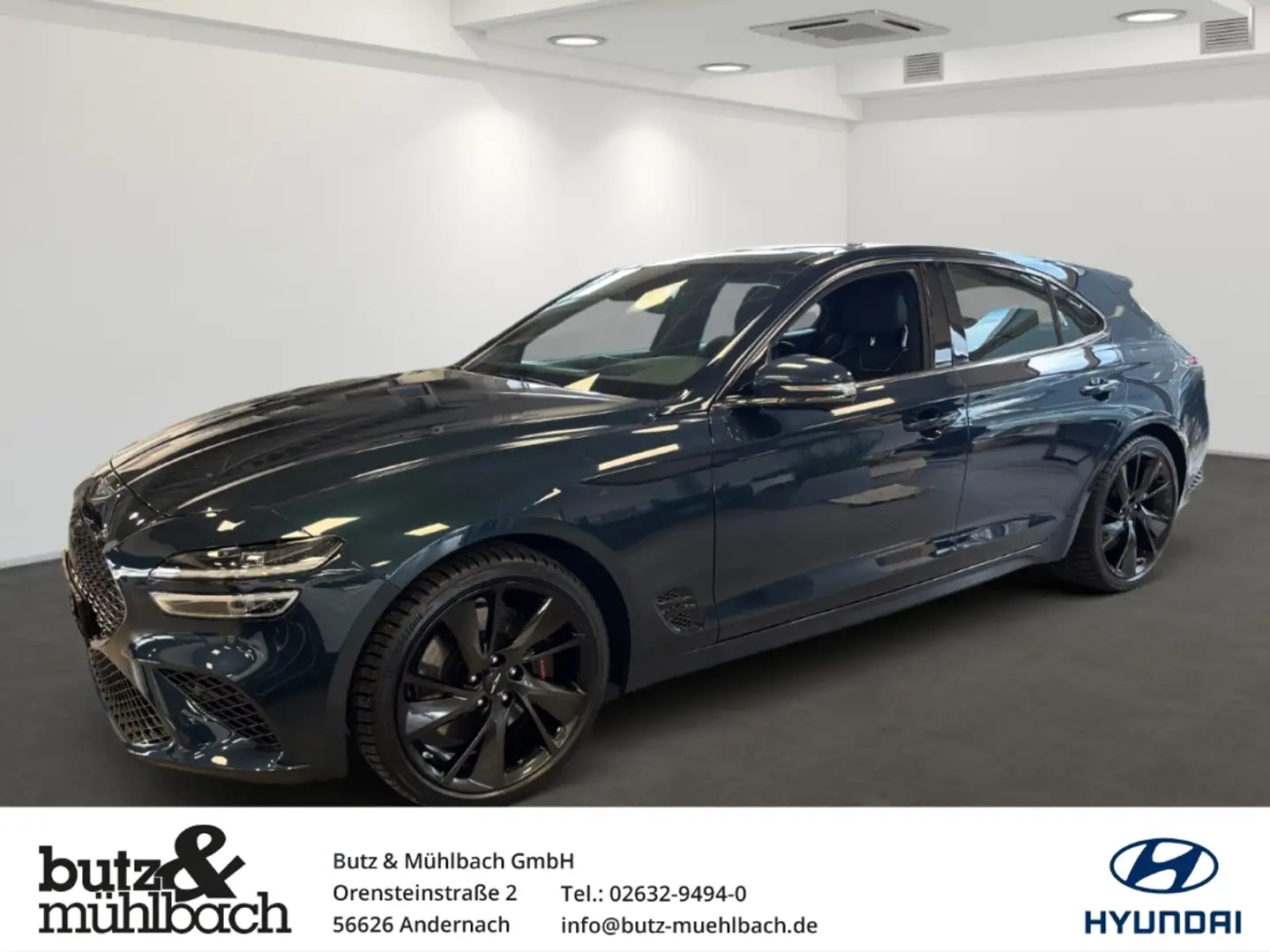 Genesis G70 Shooting Brake 2.2 D Sport RWD (DPF) Leder LED Spe Azul - 1